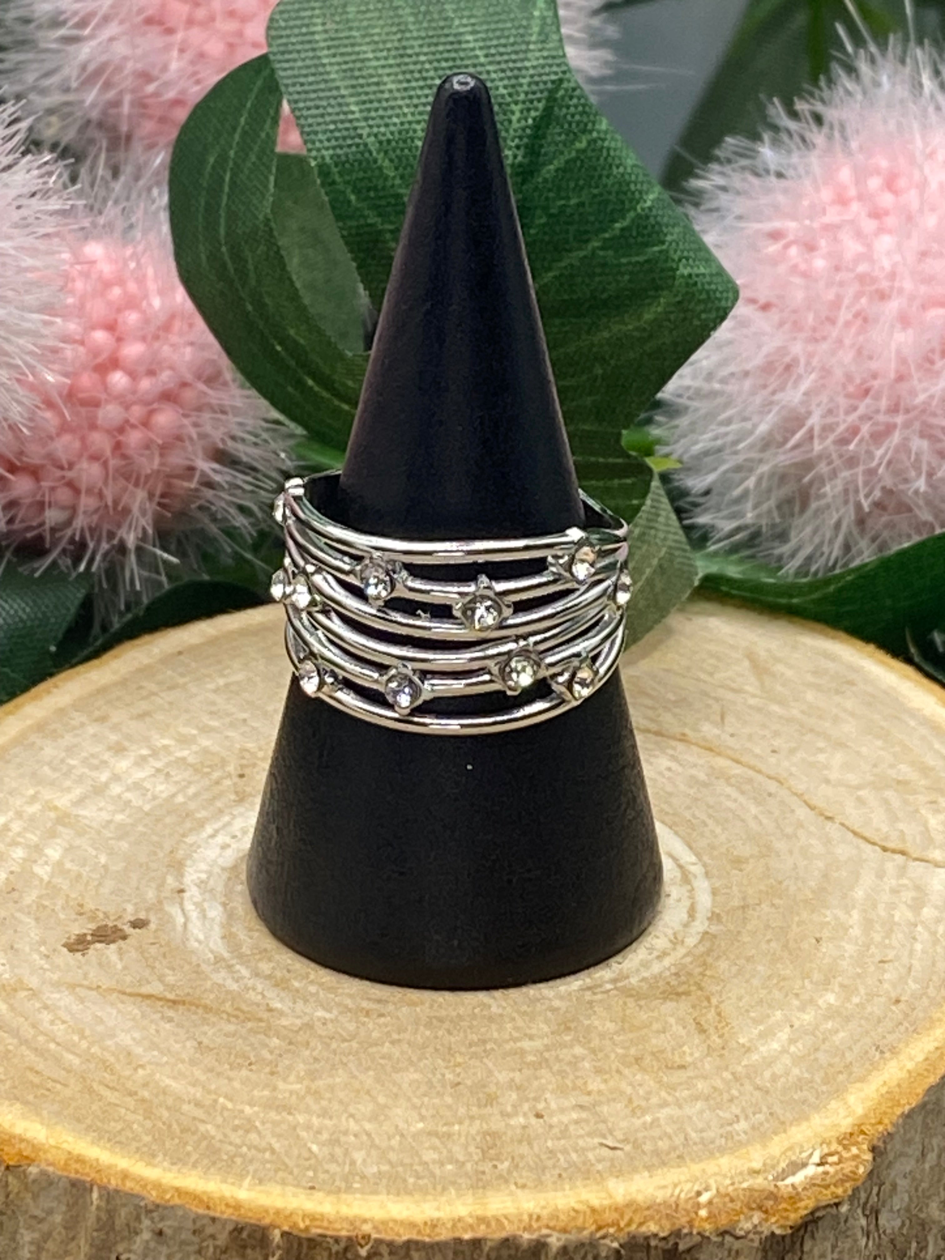 Bague Pluie de Strass