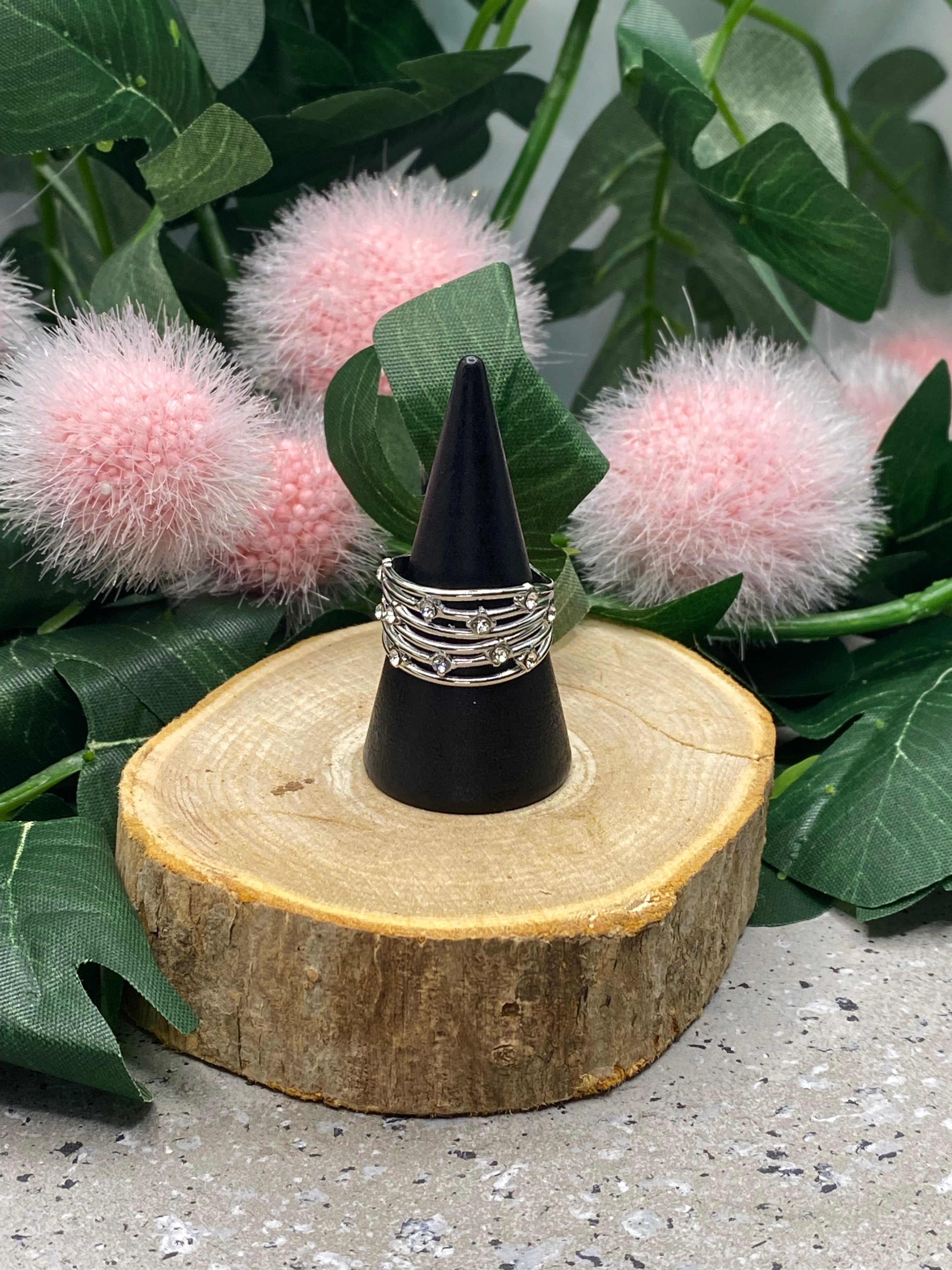 Bague Pluie de Strass