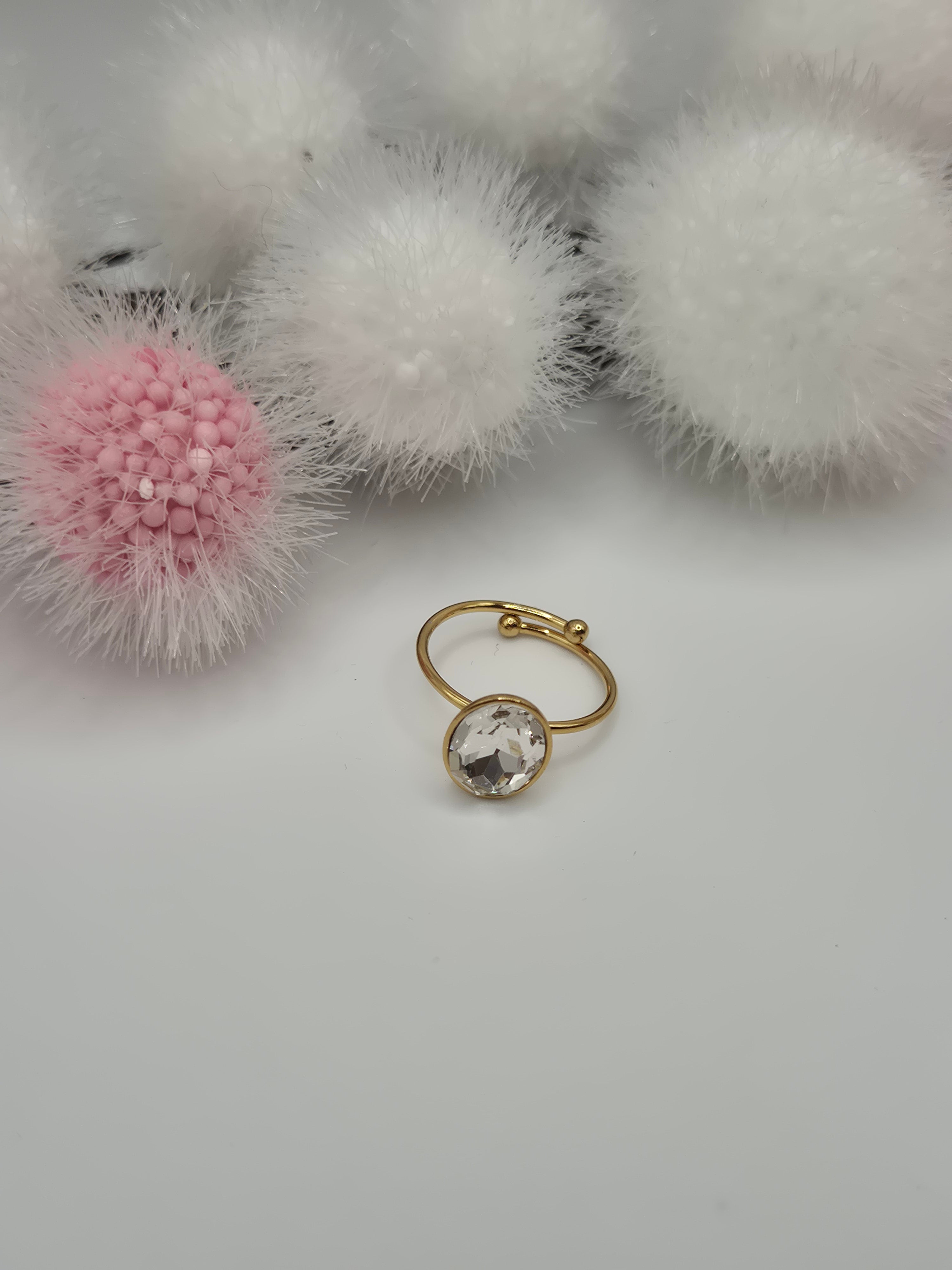 Bague Sirena blanche