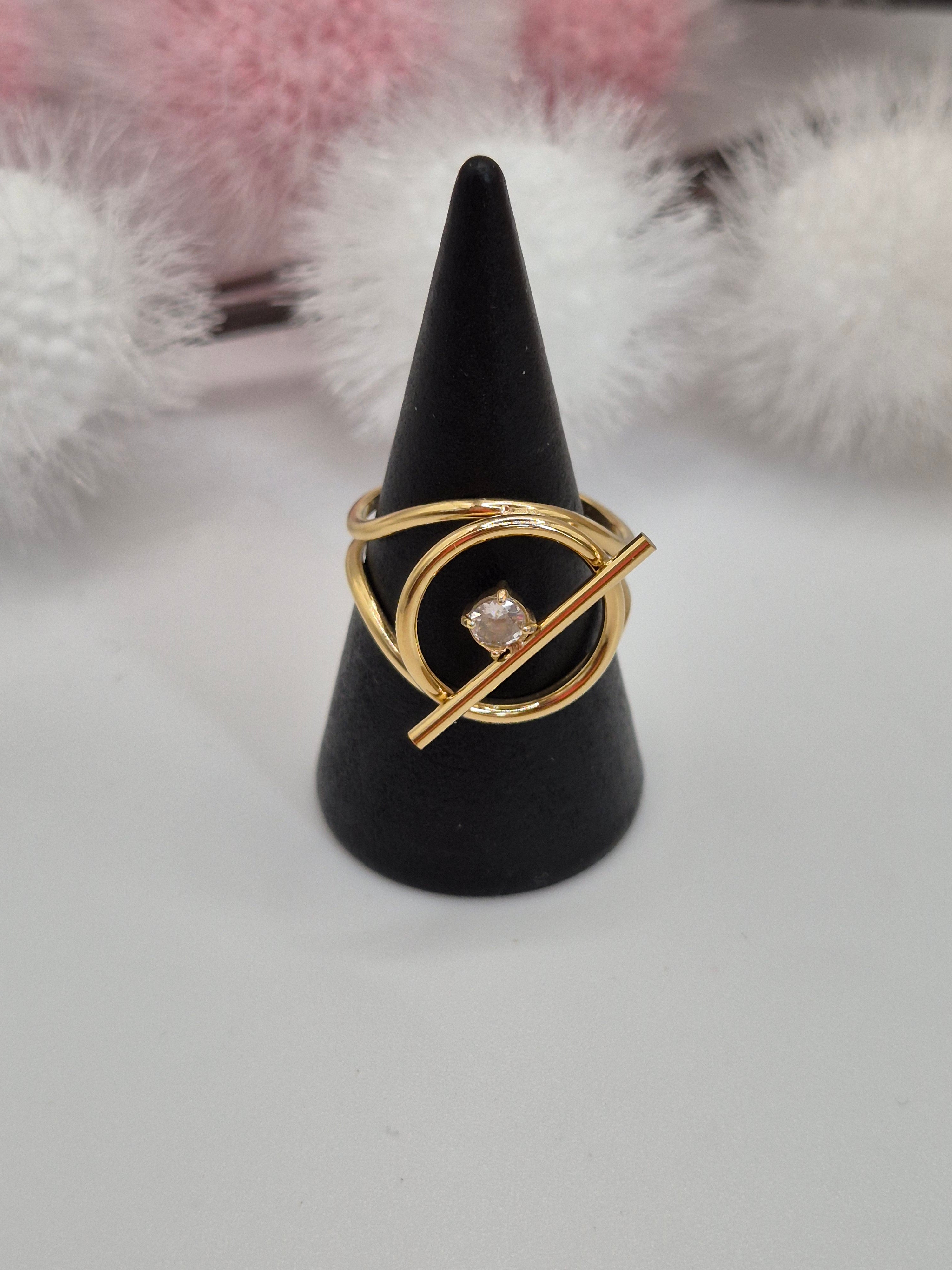 Bague Sphère Strass
