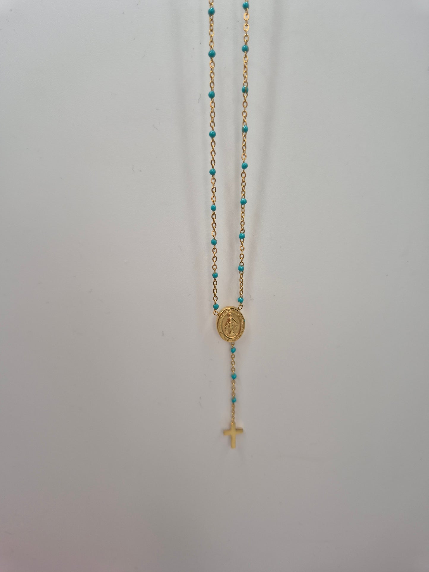 Collier Sainte Bleu