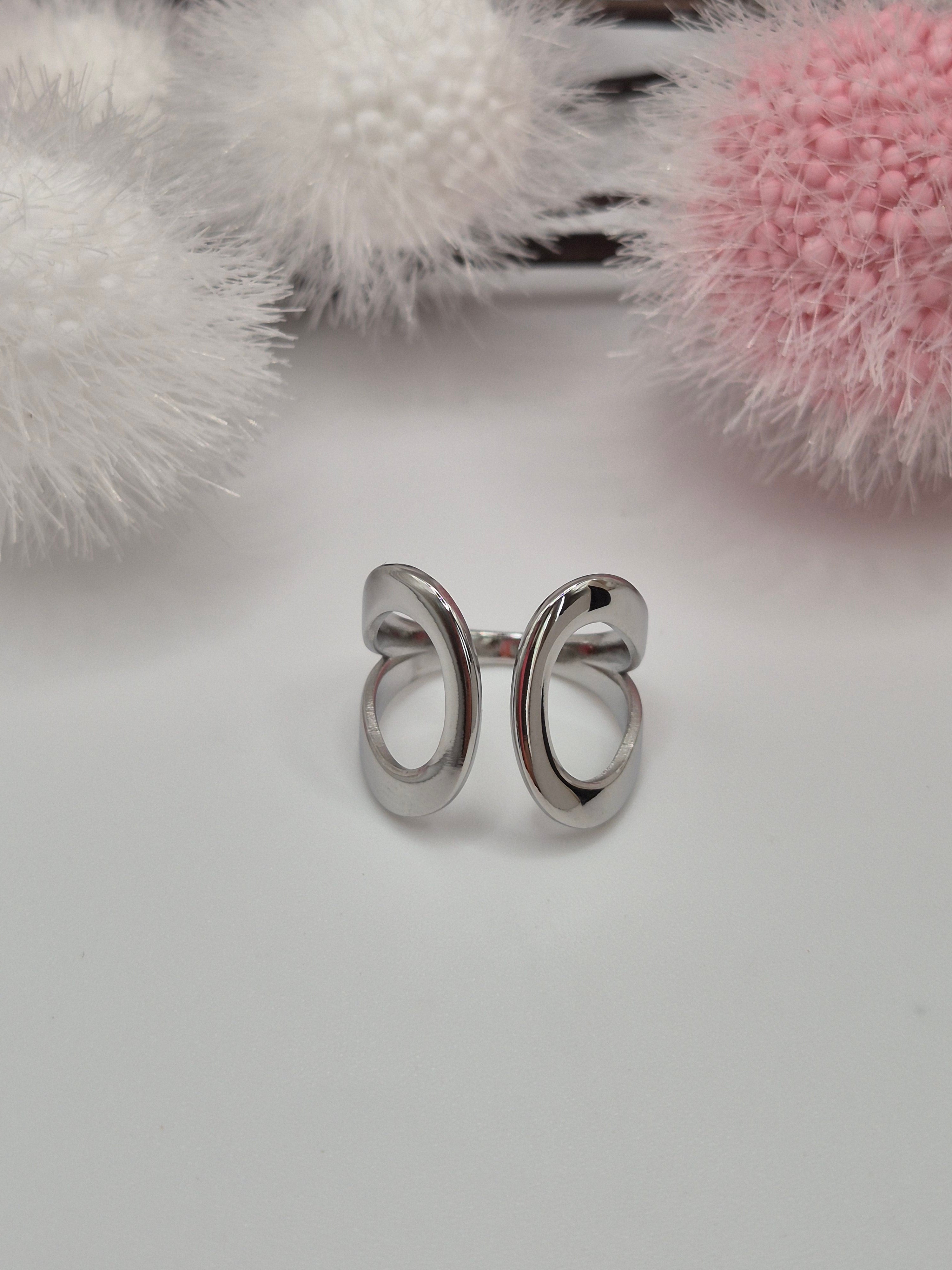 Bague Ligne Pure Argentée