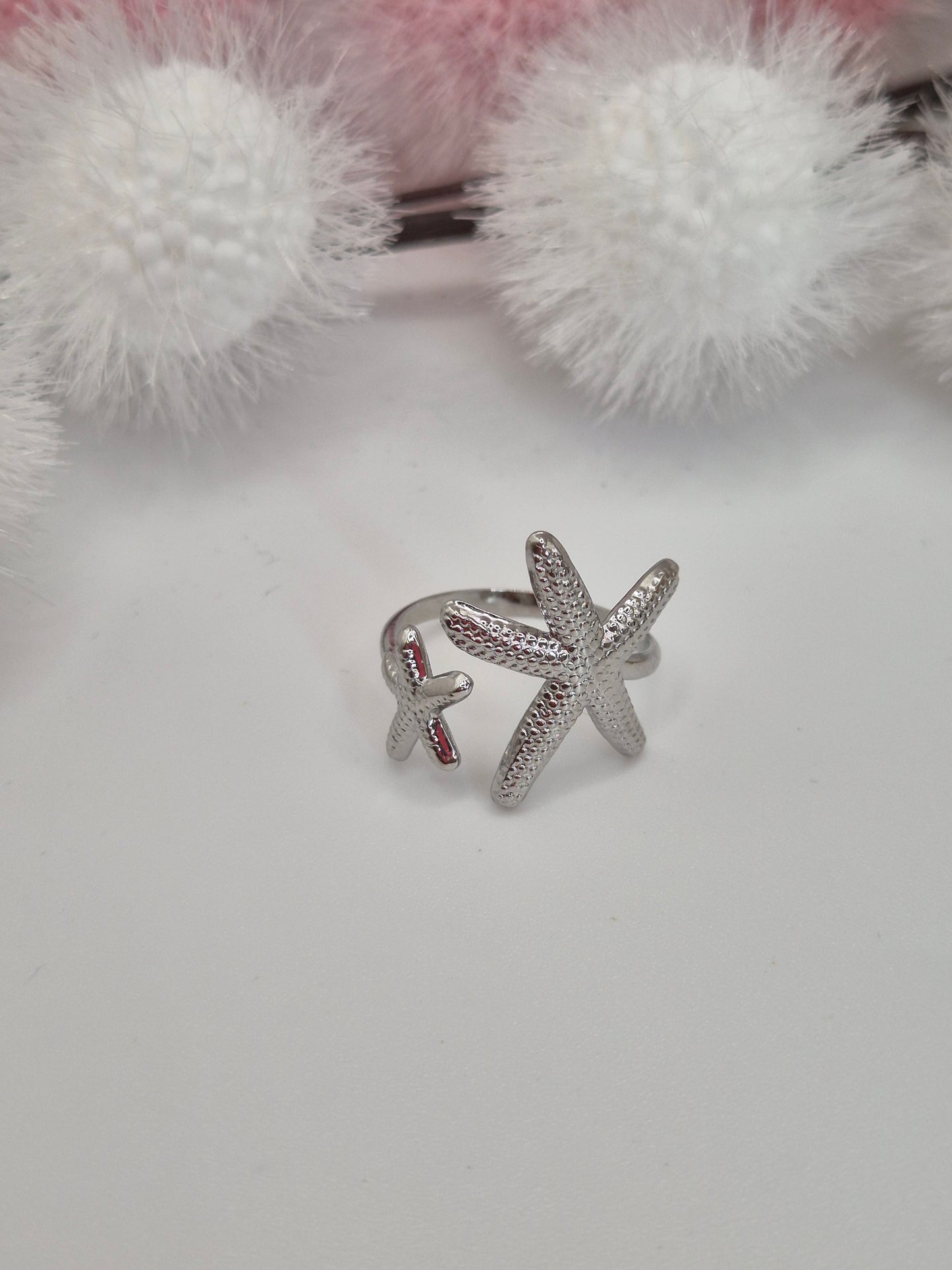 Bague Étoiles Jumelles de Mer
