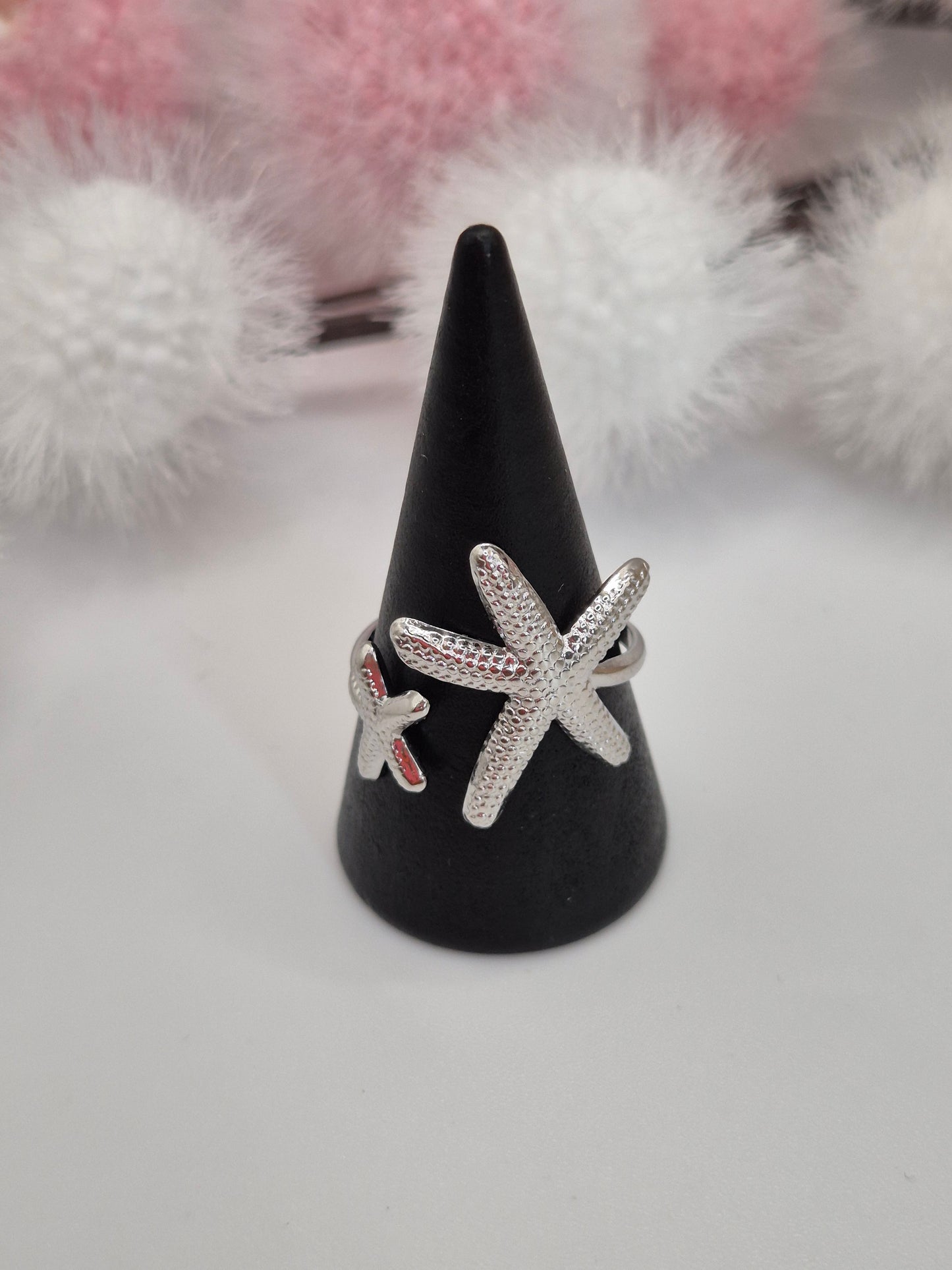 Bague Étoiles Jumelles de Mer