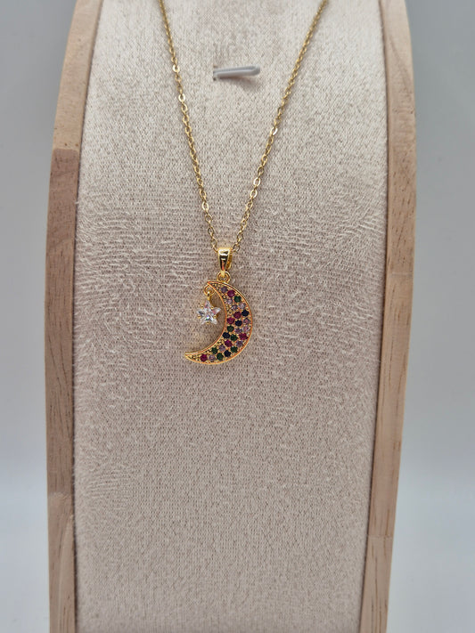 Collier Croissant de Lune