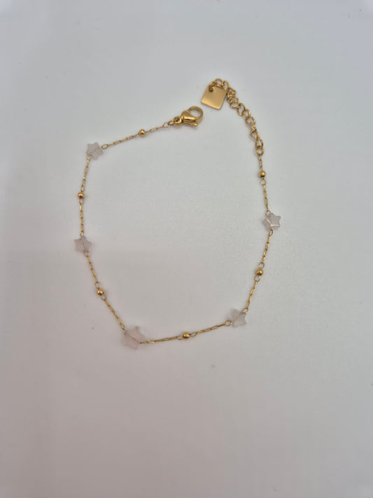 Bracelet Romantique Quartz Rose