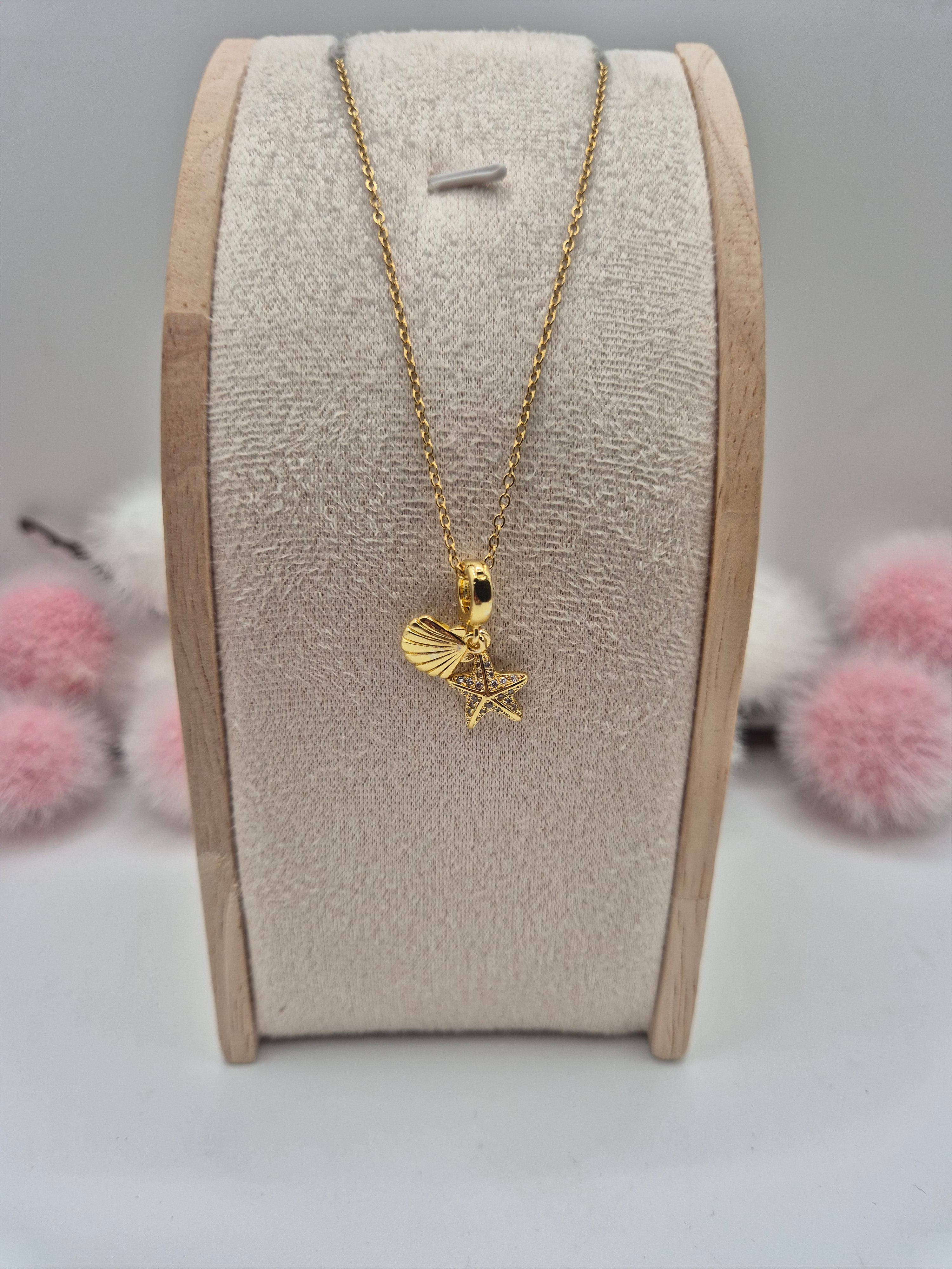 Collier Coquillage et Crustacé