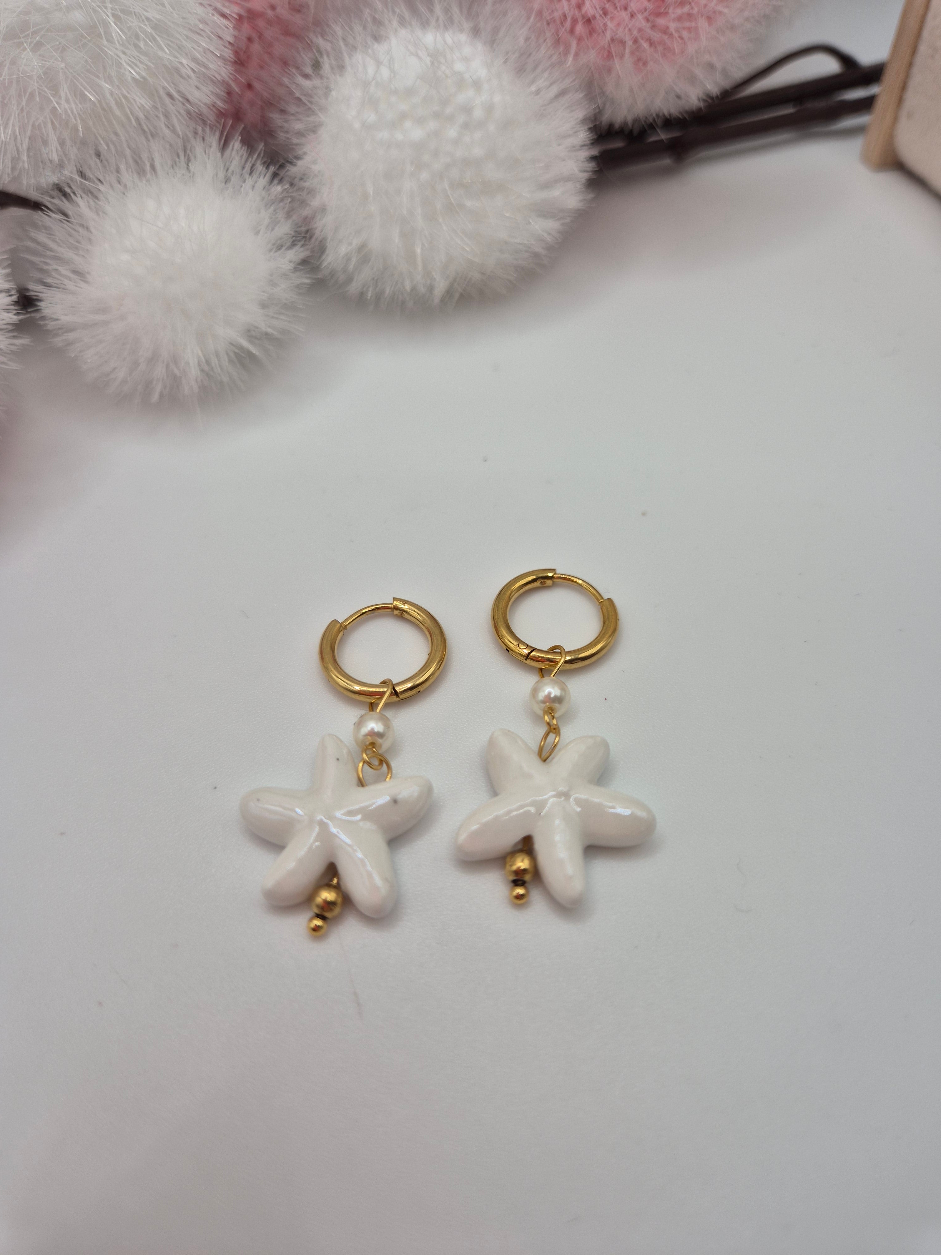 Boucles d’oreilles Trésor de la Mer blanche