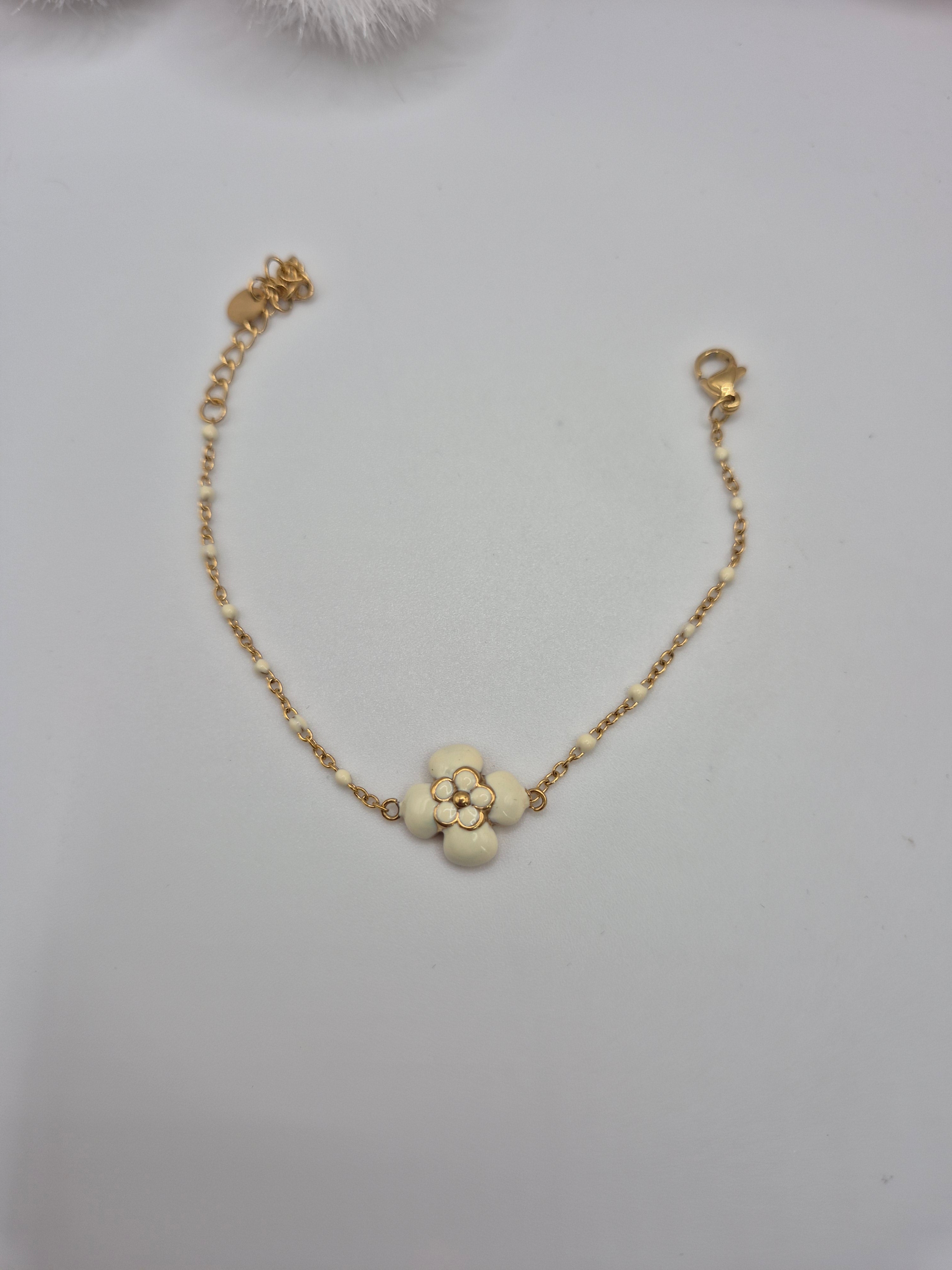 Bracelet Éclosion Blanc