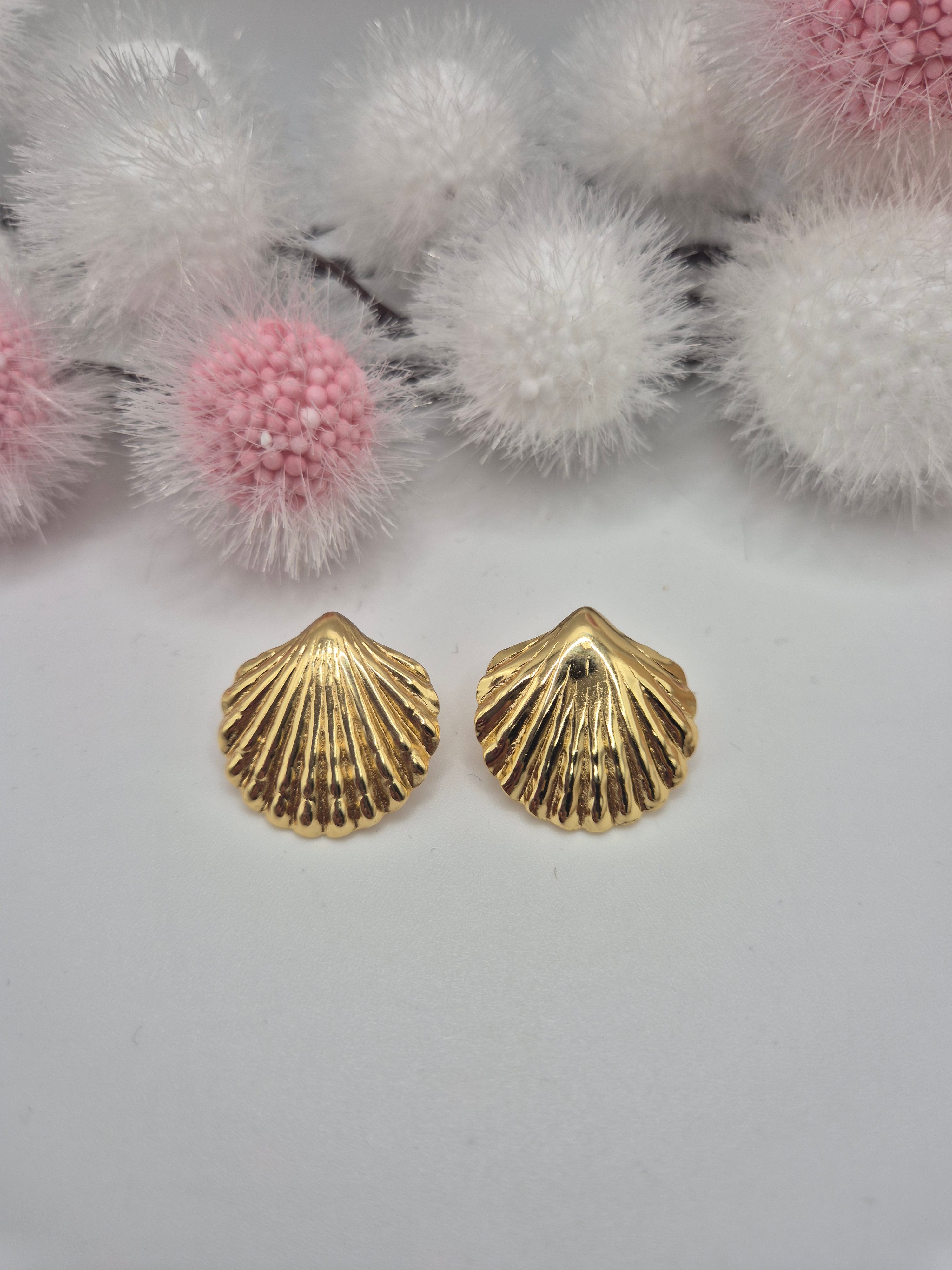 Boucles d’oreilles Coquillage