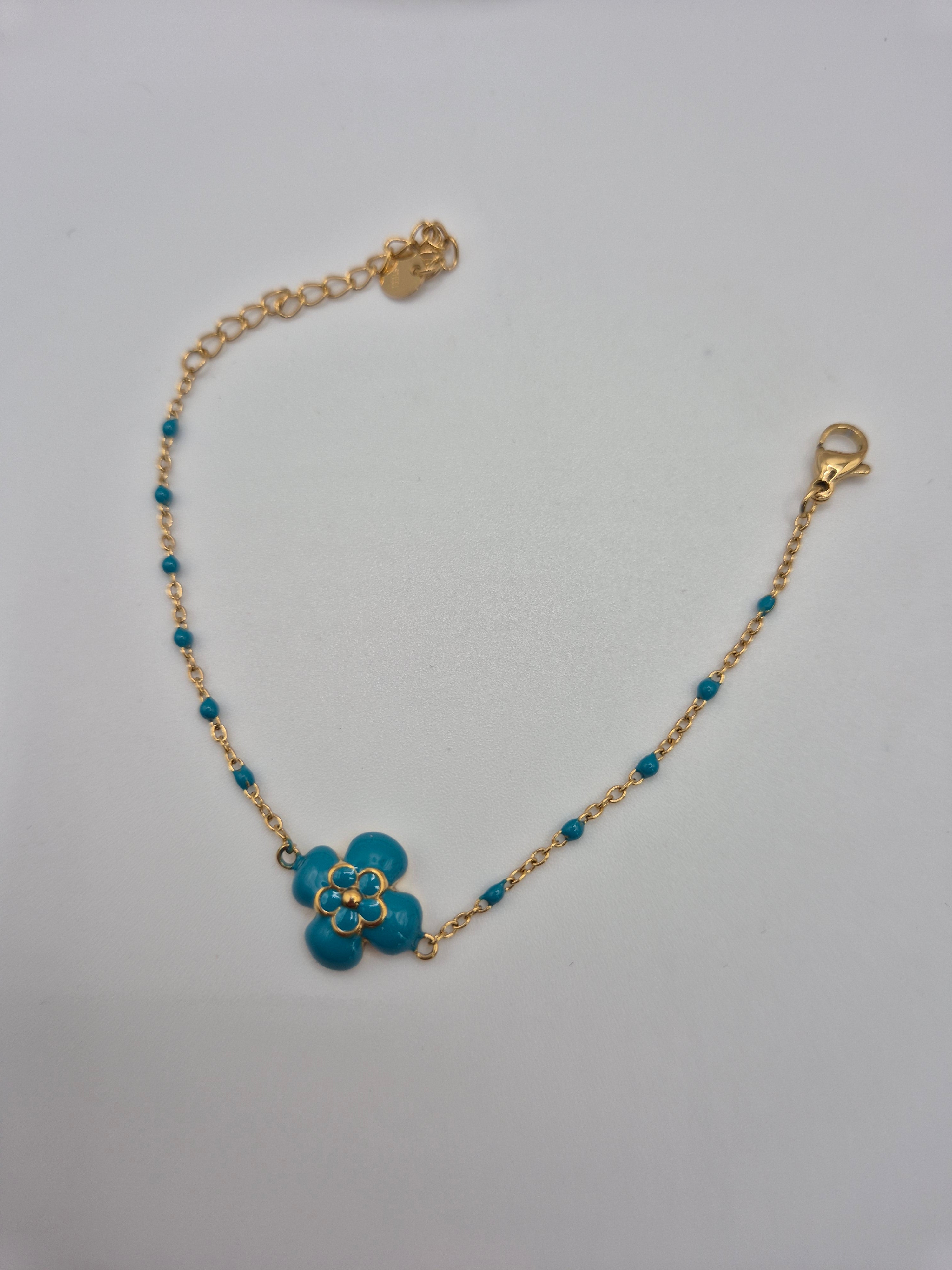 Bracelet Éclosion Turquoise