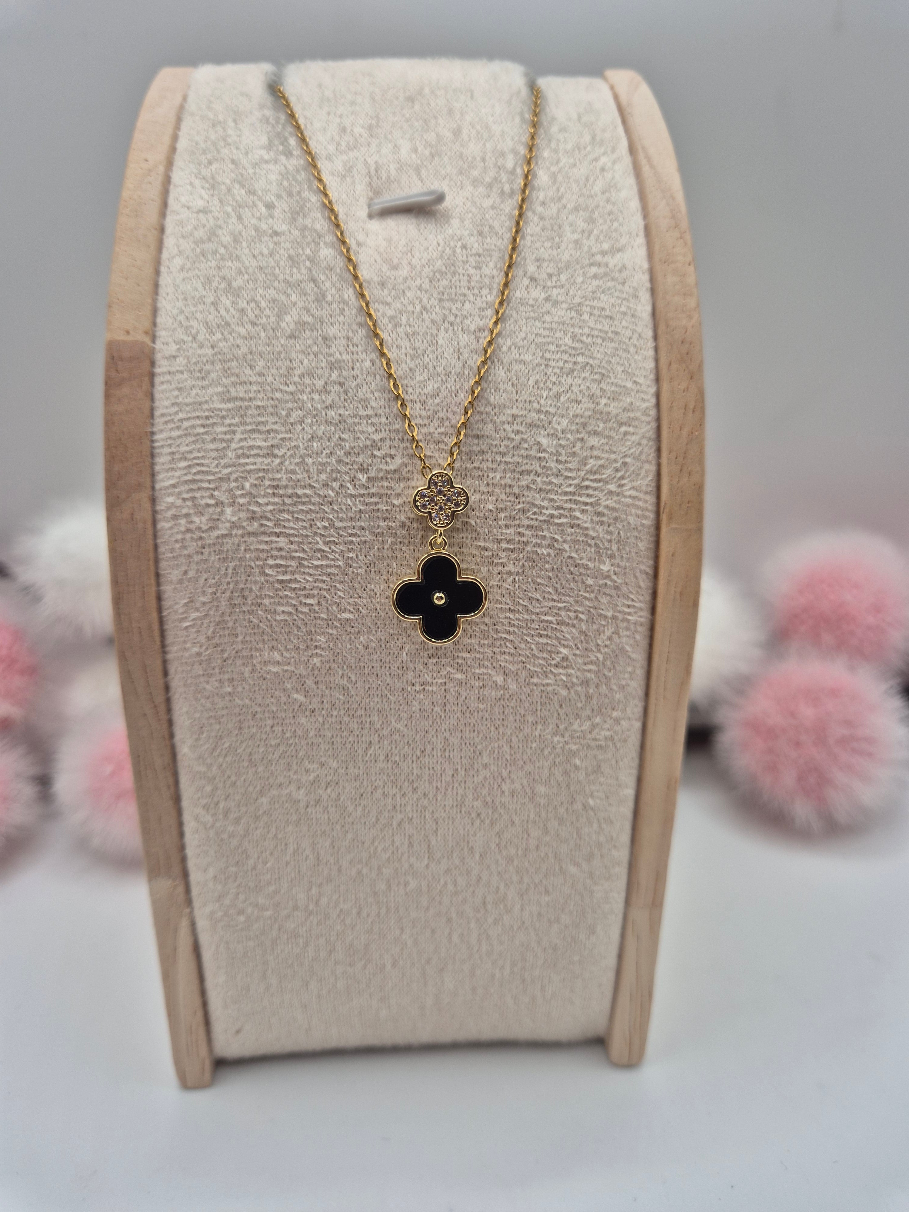 Collier Éclat Silencieux noir