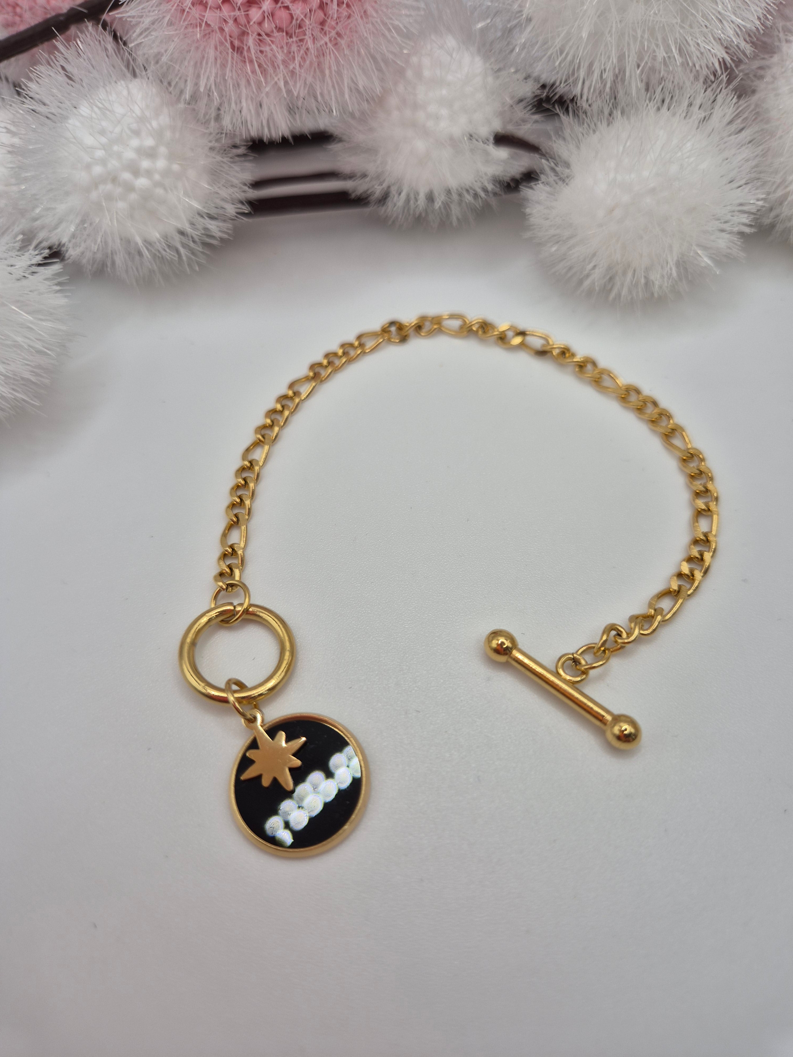 Bracelet Eclat De Nuit Doré