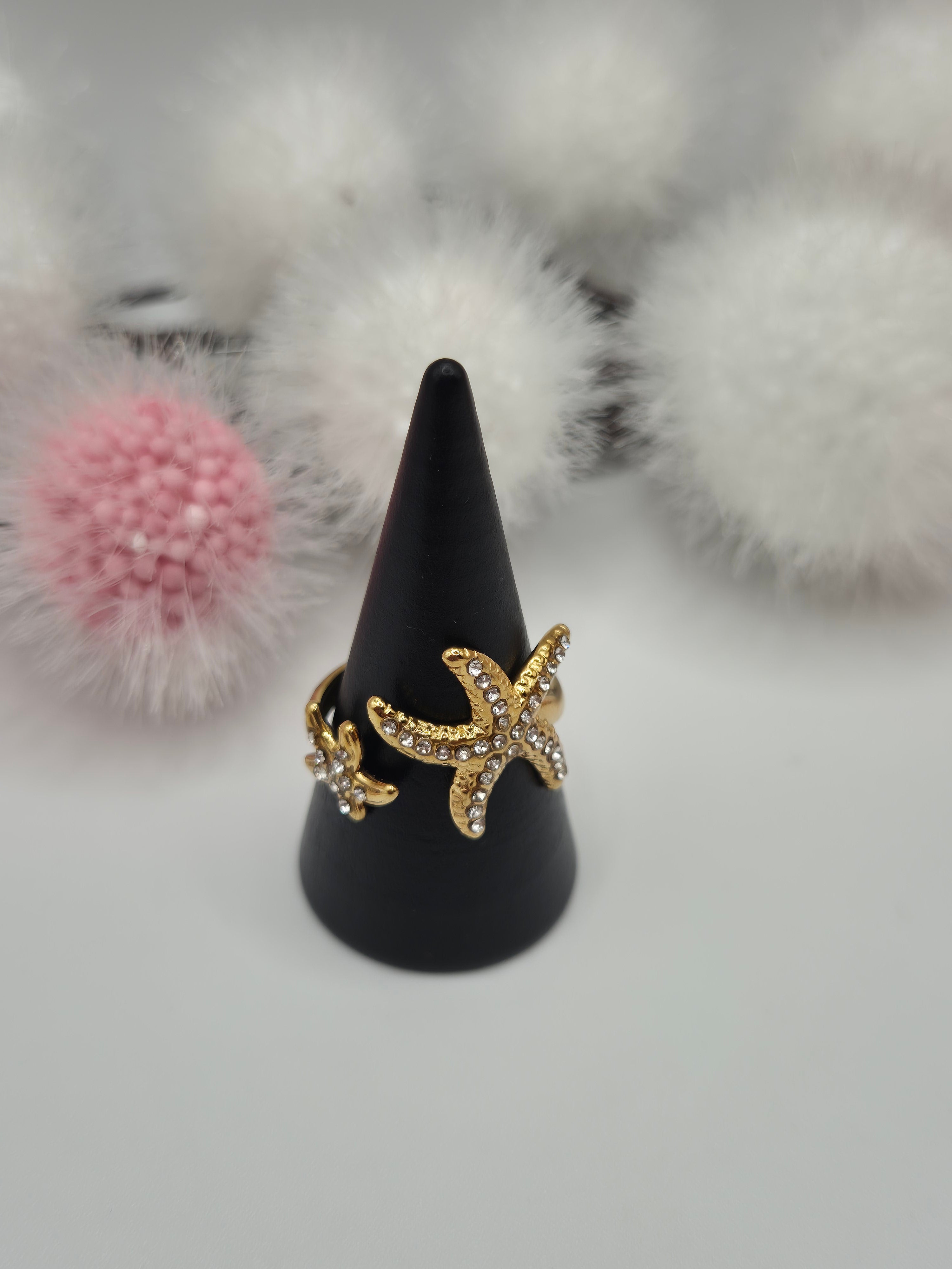 Bague double Étoile de Mer
