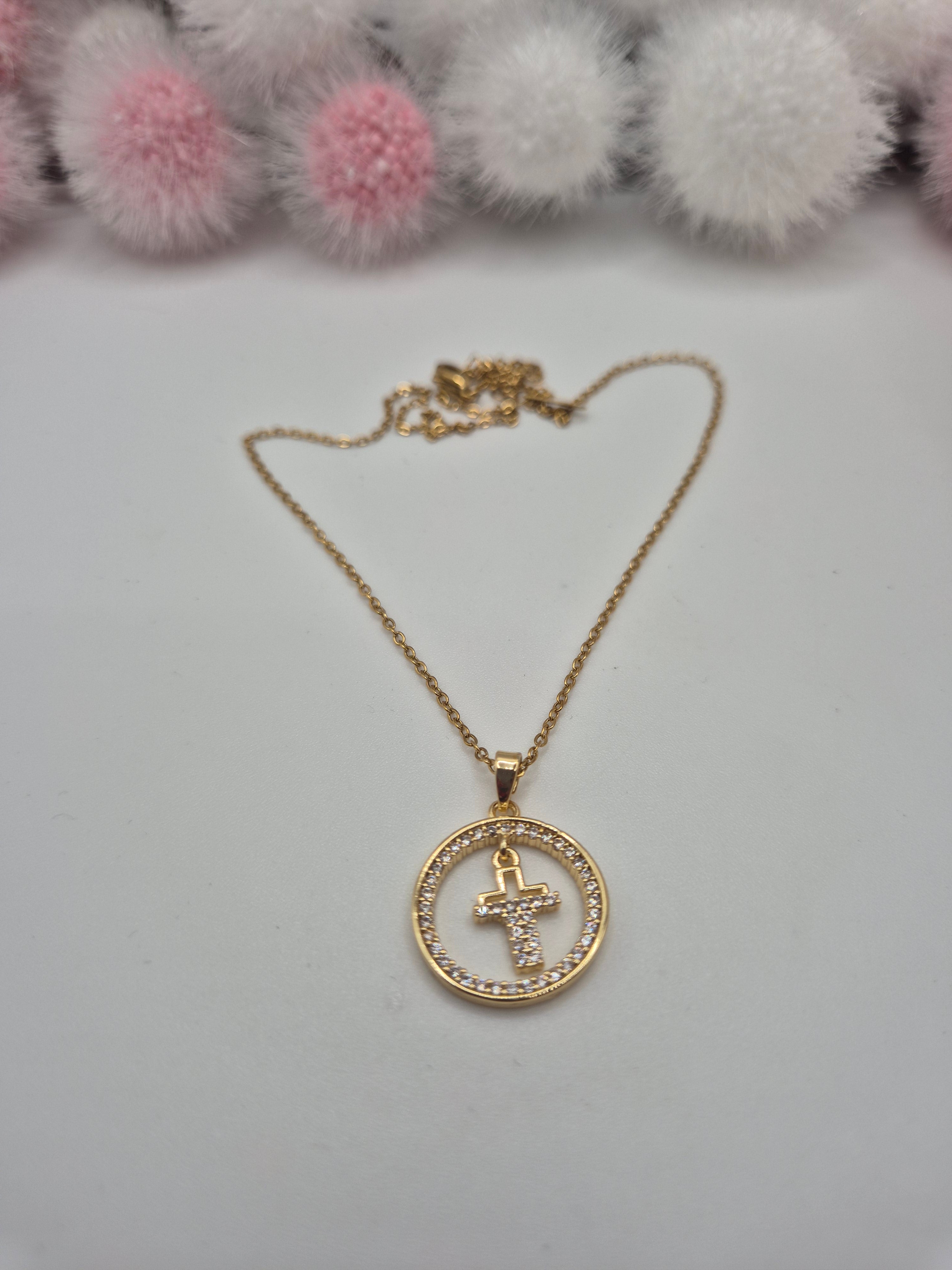 Collier Protection Croix