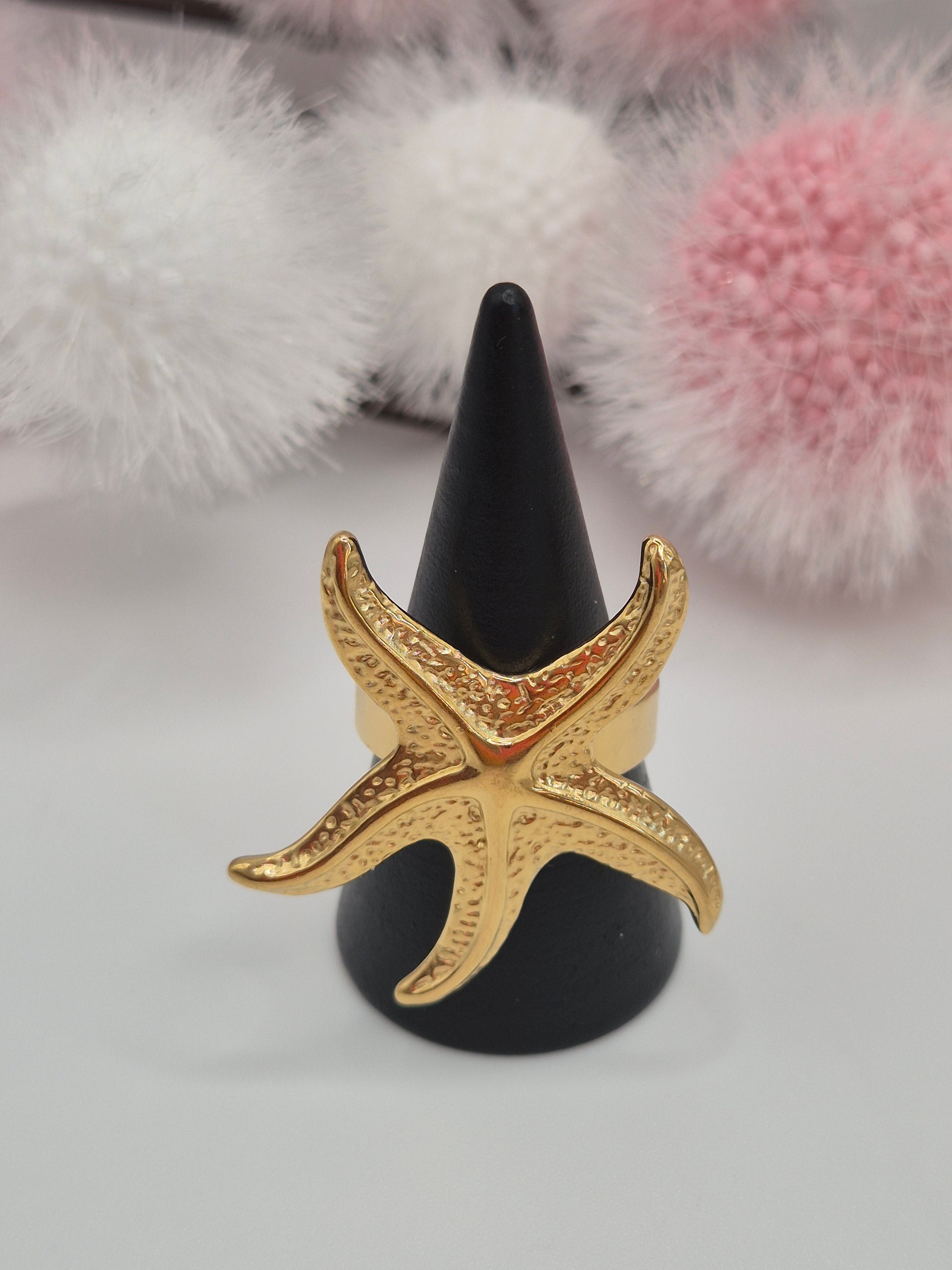 Bague Étoile de Mer Grand Modèle