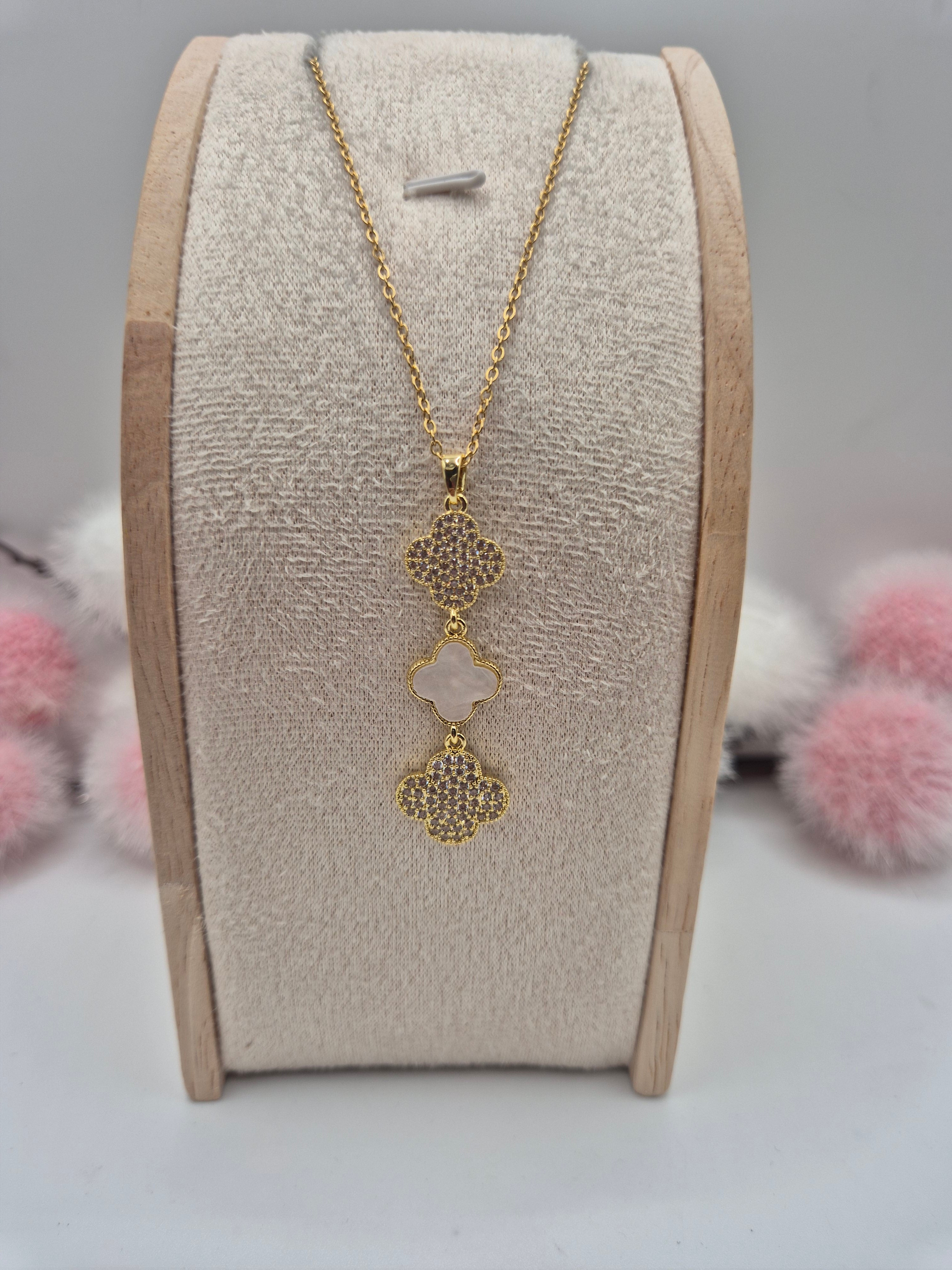 Collier Déesse de Lumière blanc