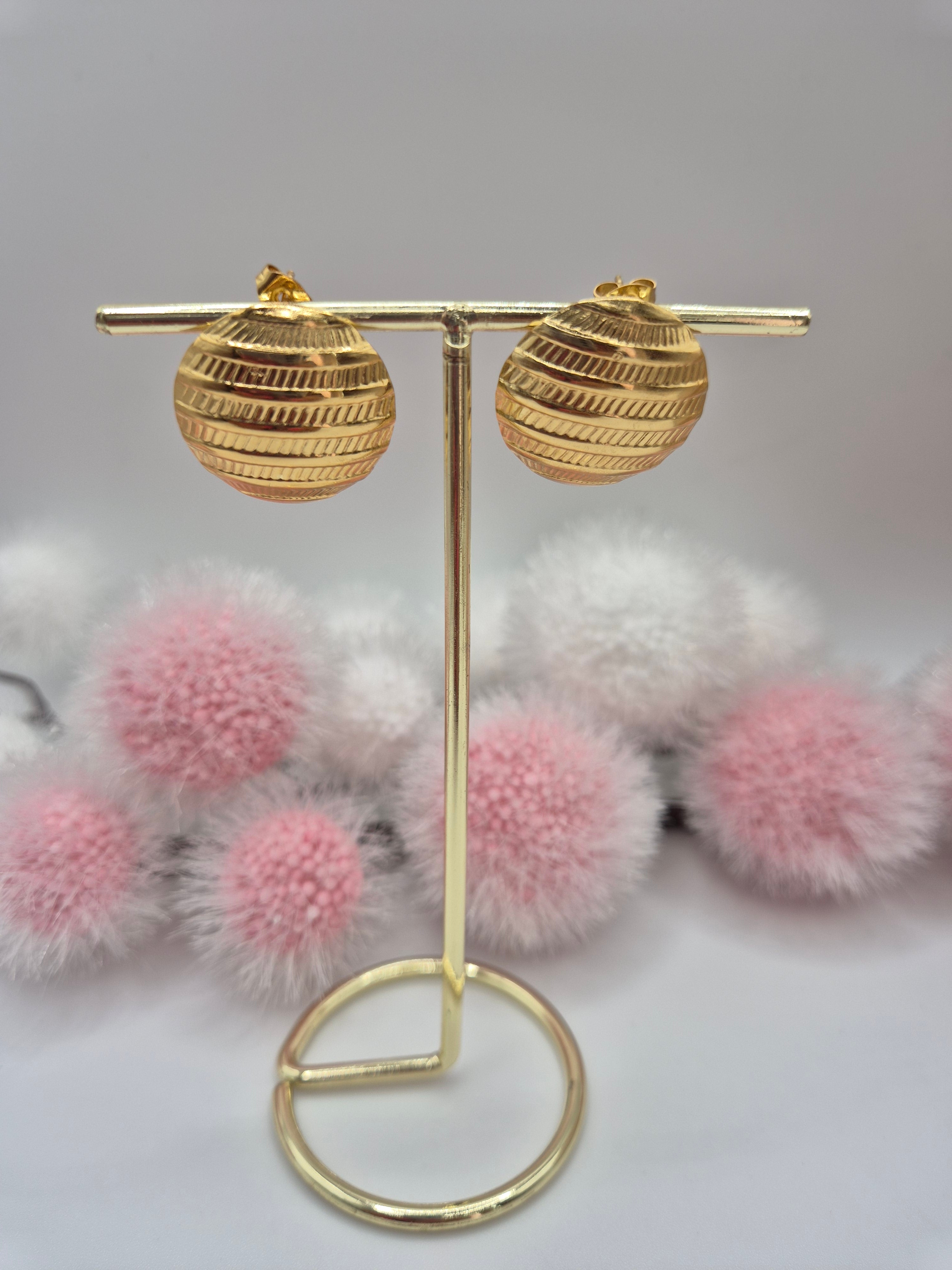 Boucles d’oreilles Brise Dorée
