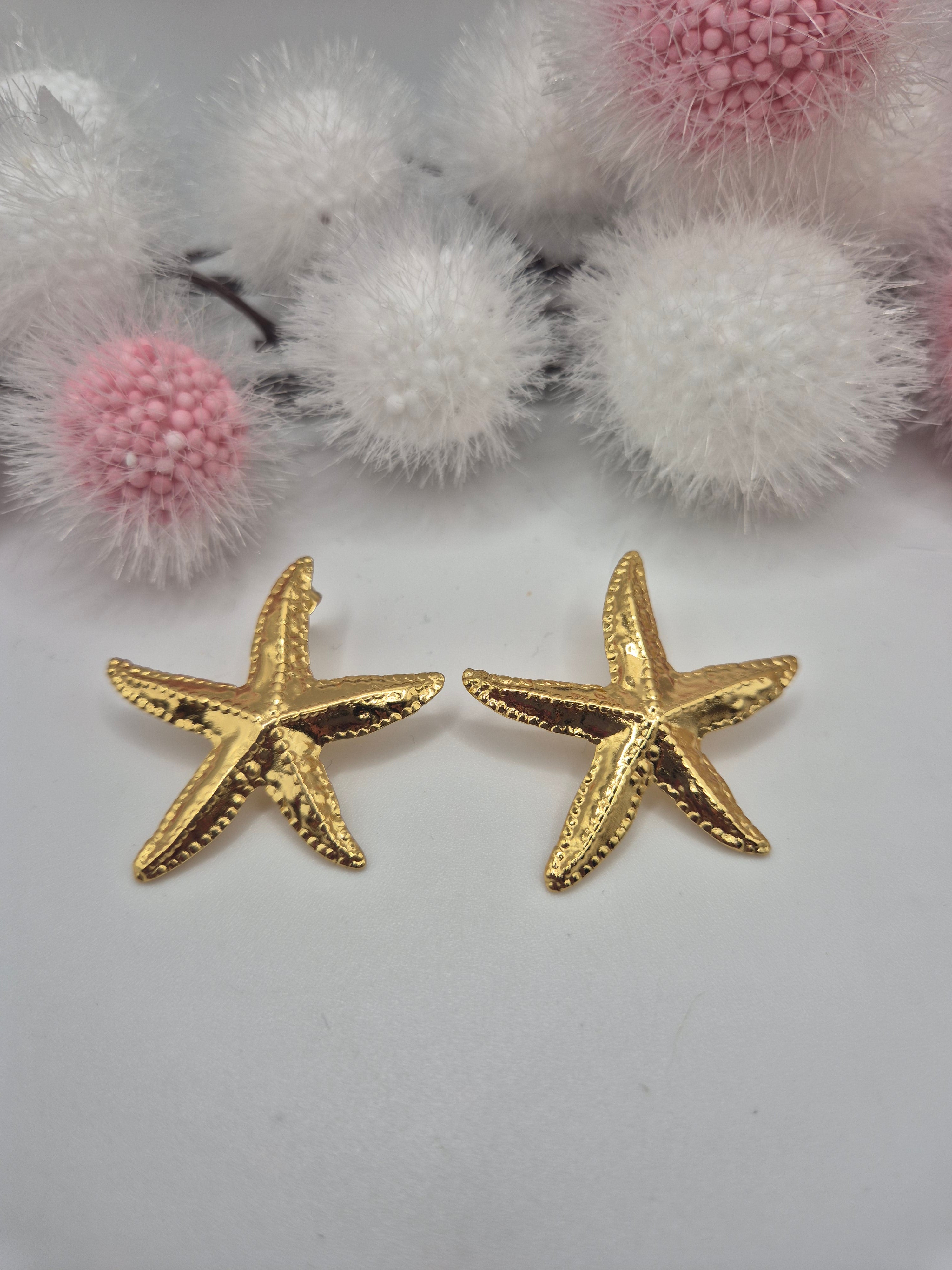 Boucles d’oreilles Étoile de Mer