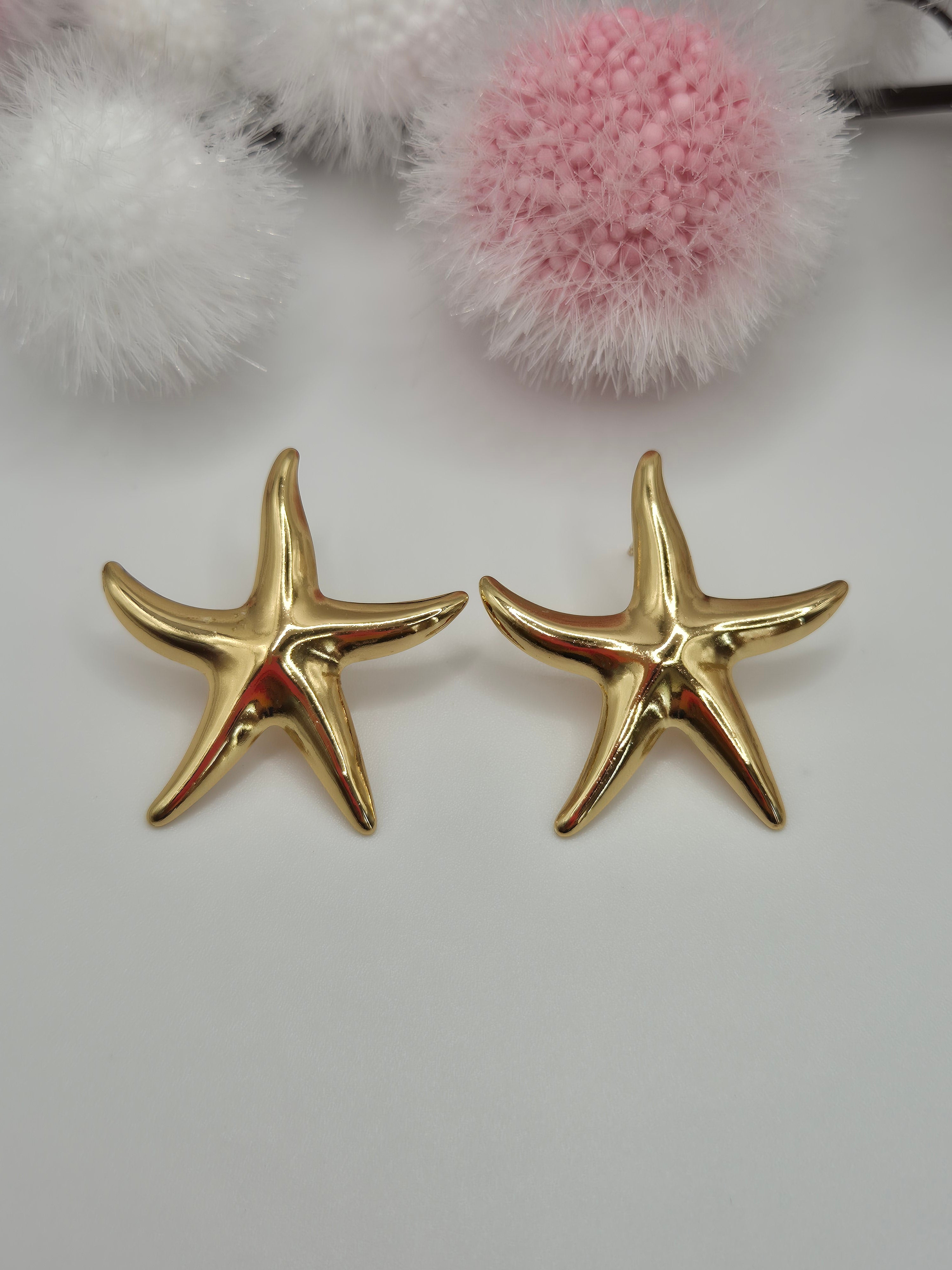 Boucles d’oreilles Étoile de Mer