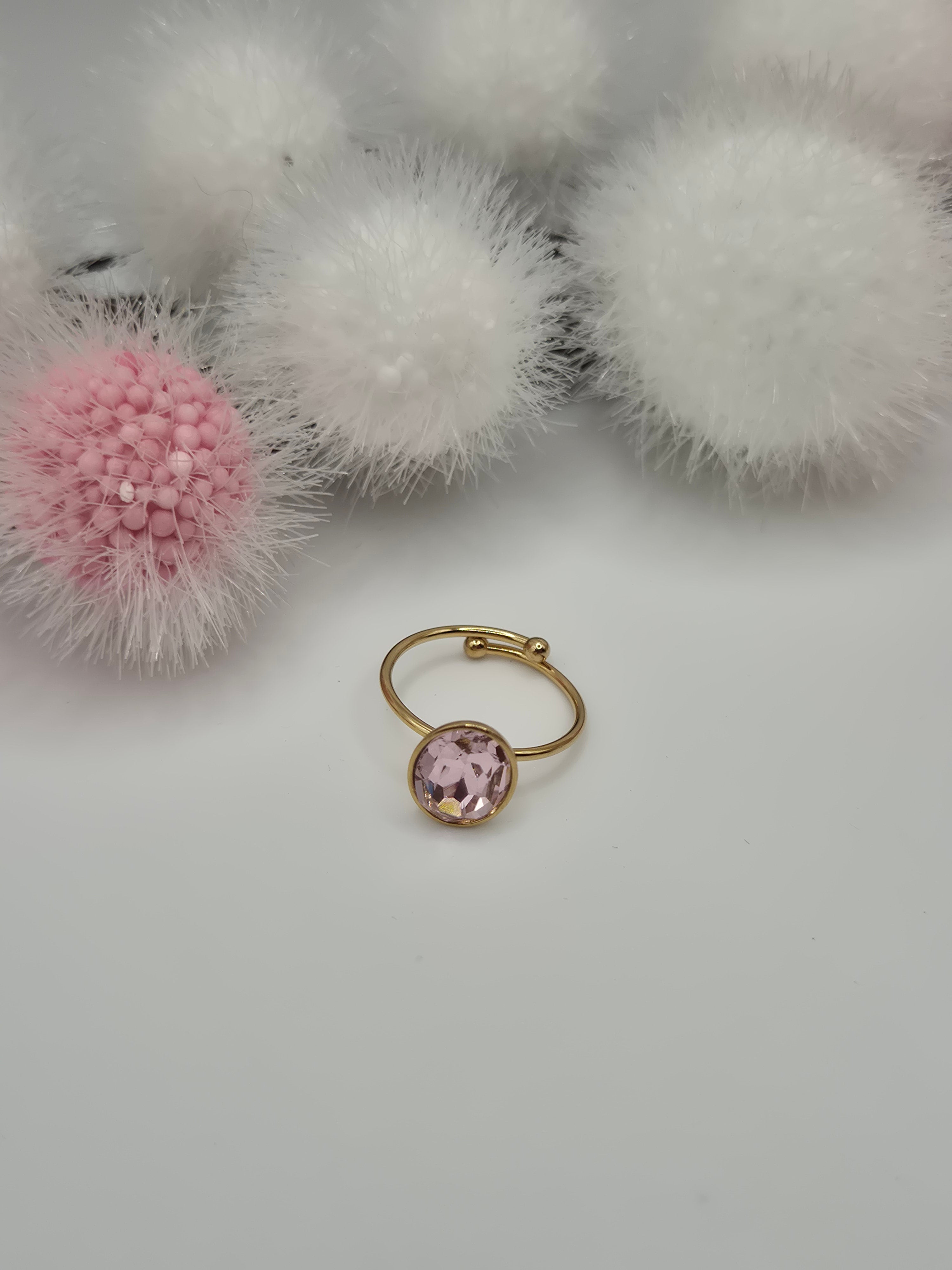 Bague Sirena rose
