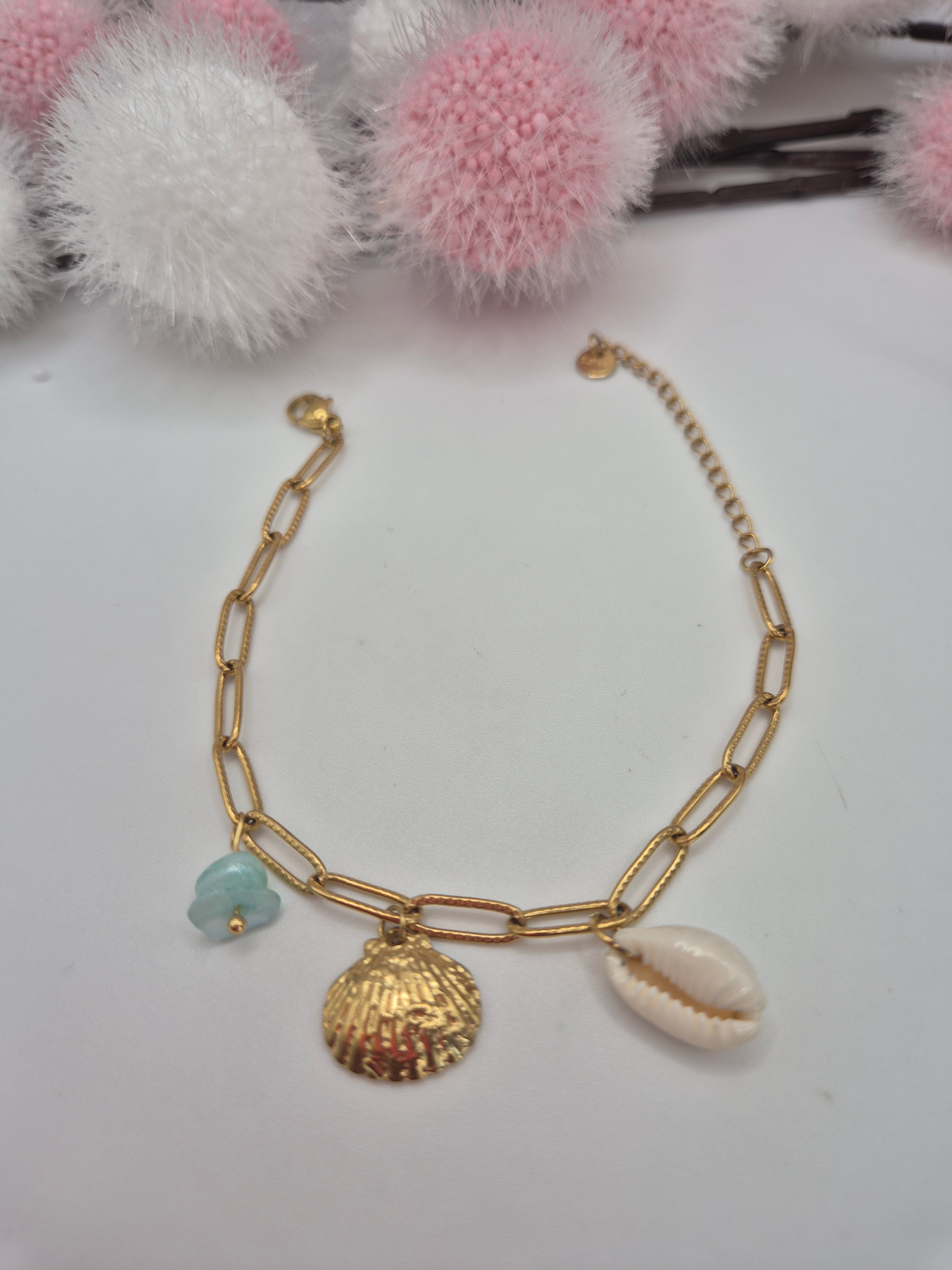 Bracelet Trésor De La Mer Turquoise