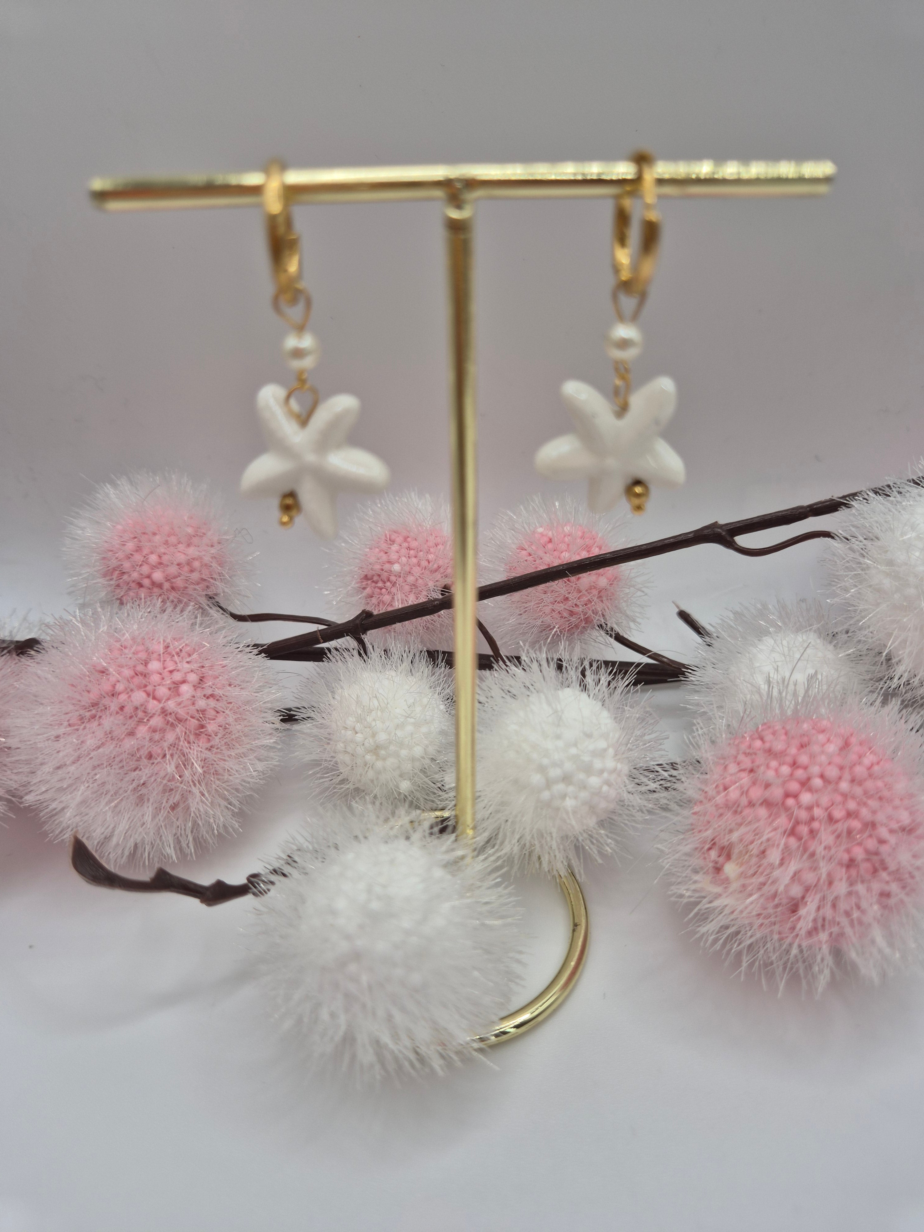 Boucles d’oreilles Trésor de la Mer blanche