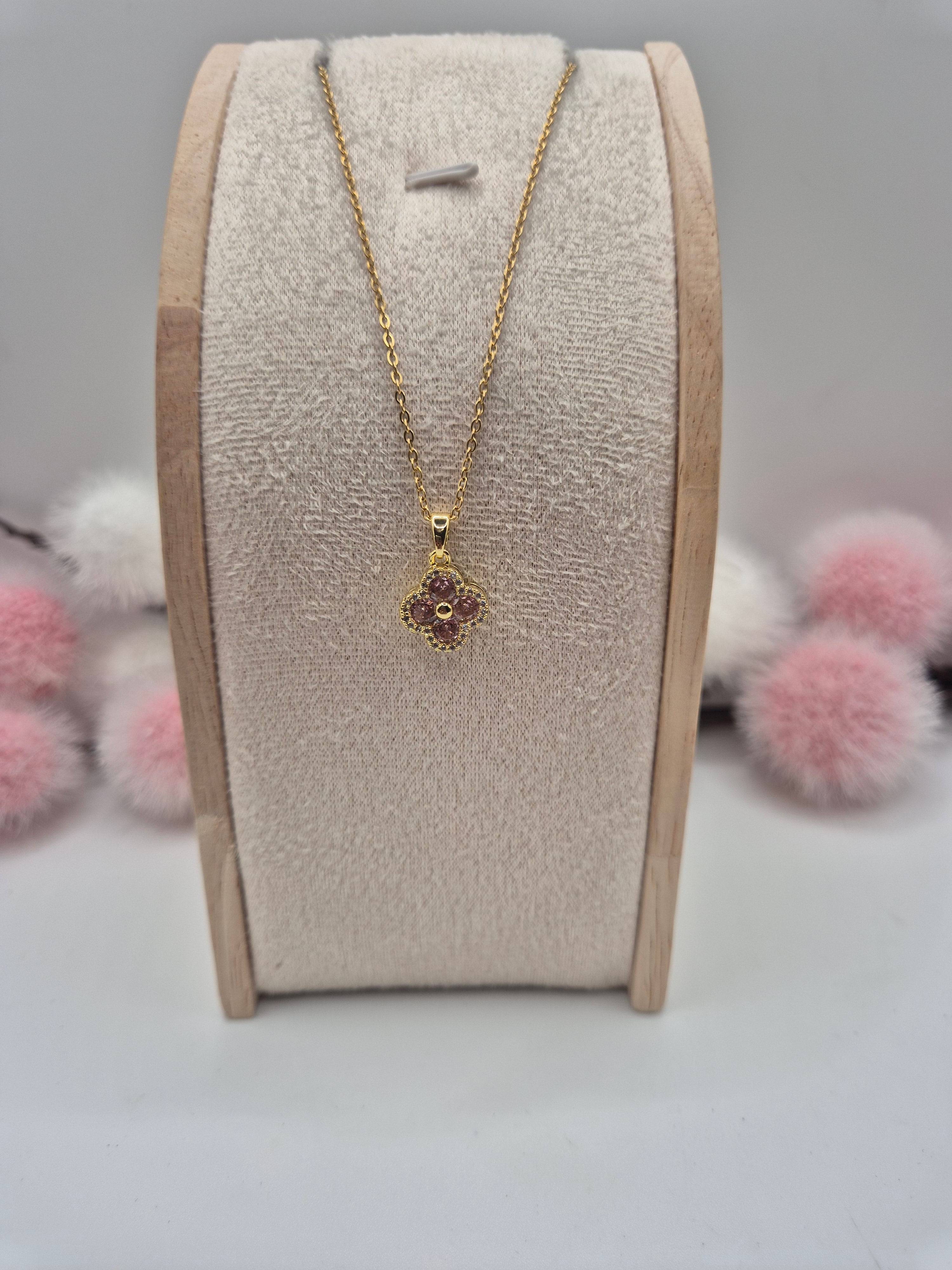 Collier Éclat d’Éternité rose
