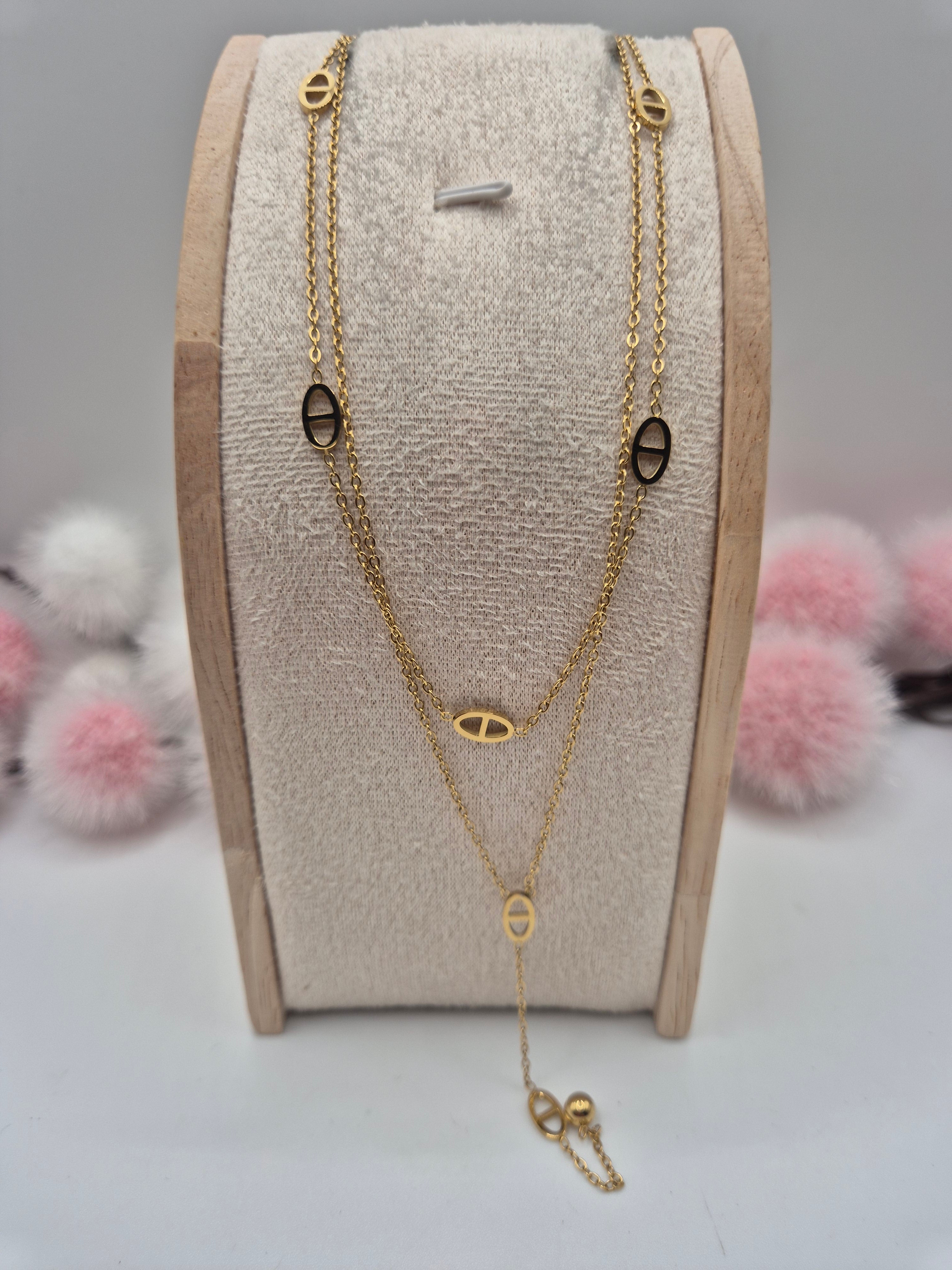 Collier Chic Éternel doré