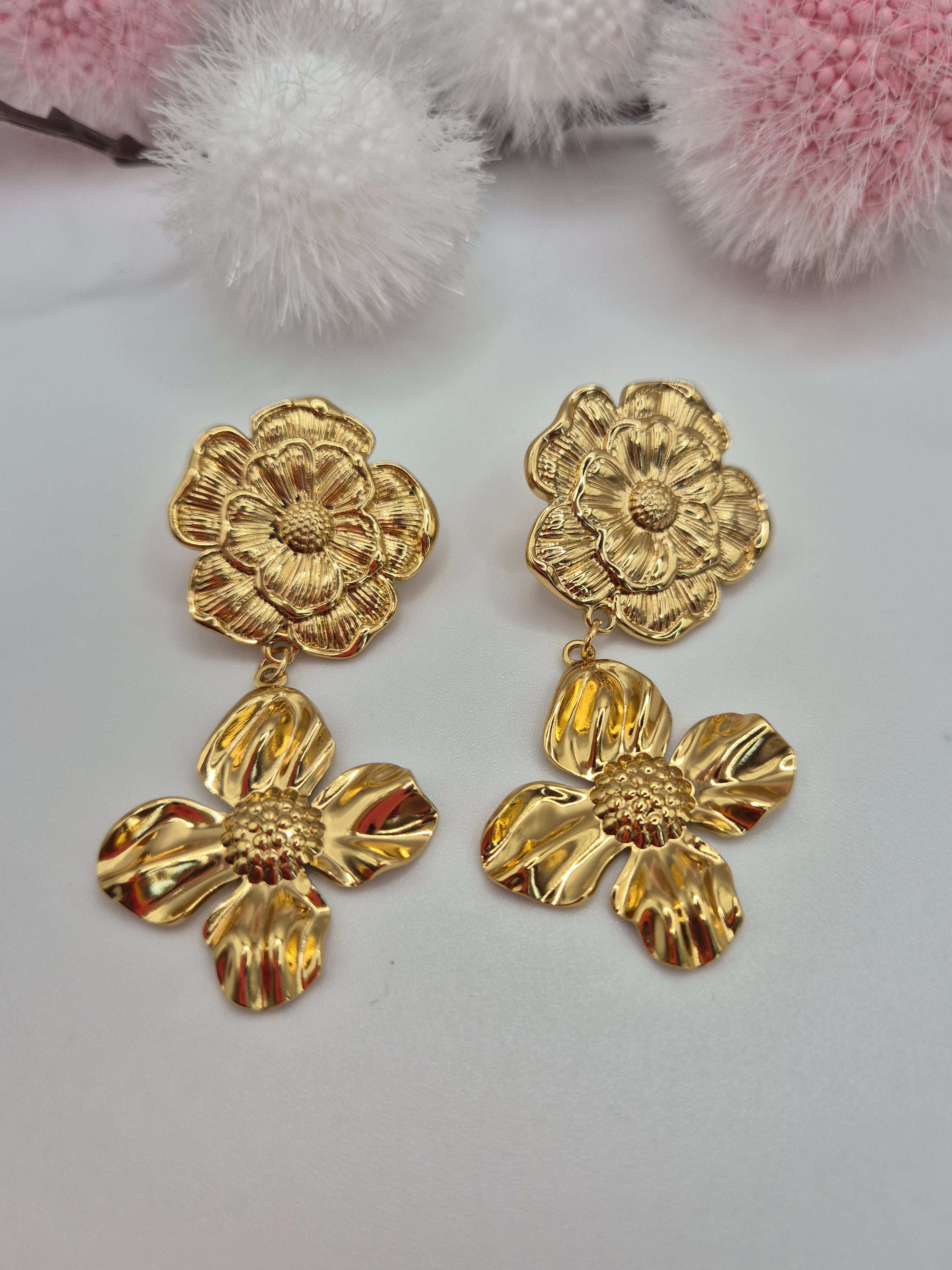 Boucles d’oreilles Valse des Fleurs