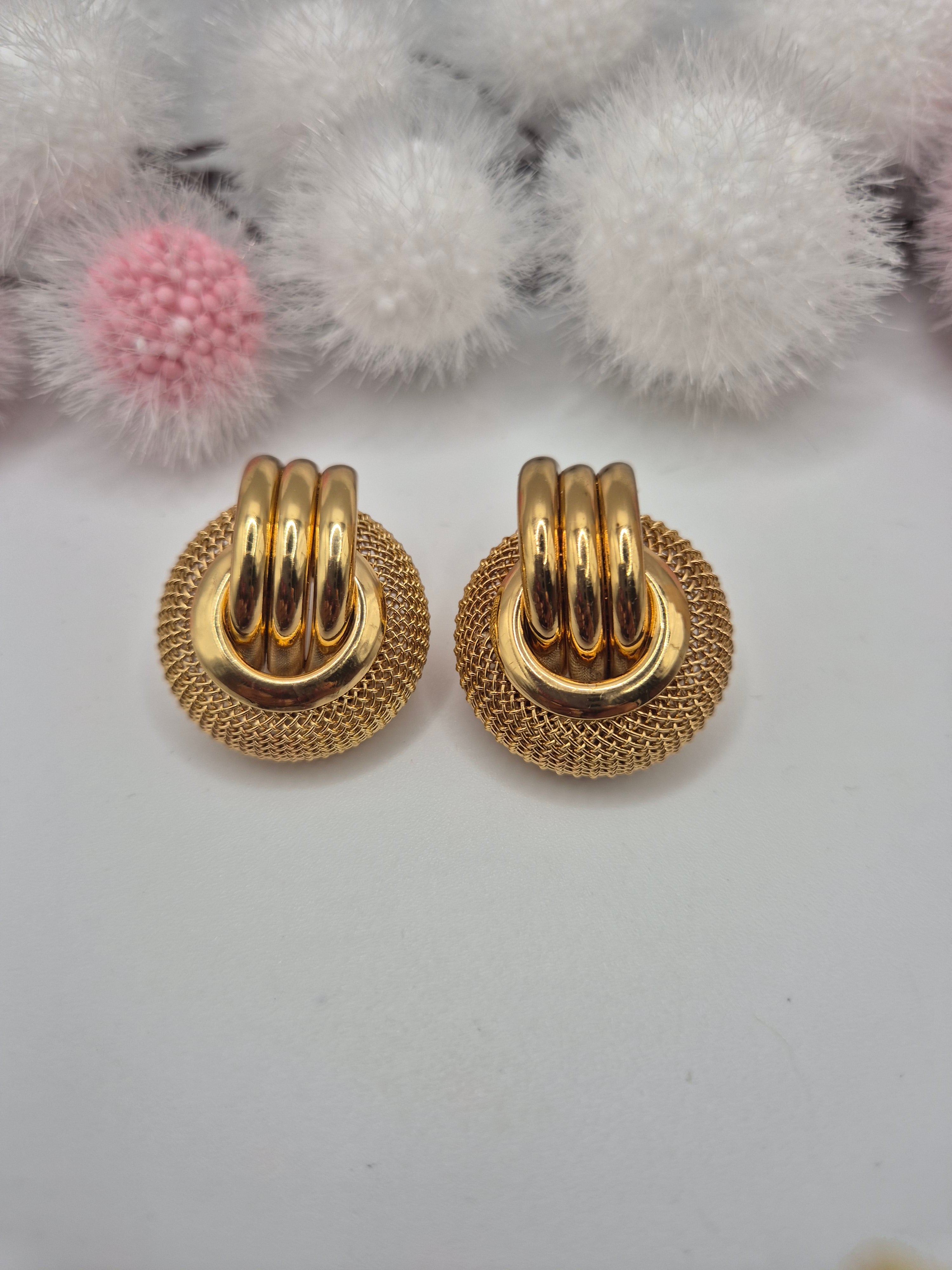 Boucles d’oreilles Ondes Précieuse