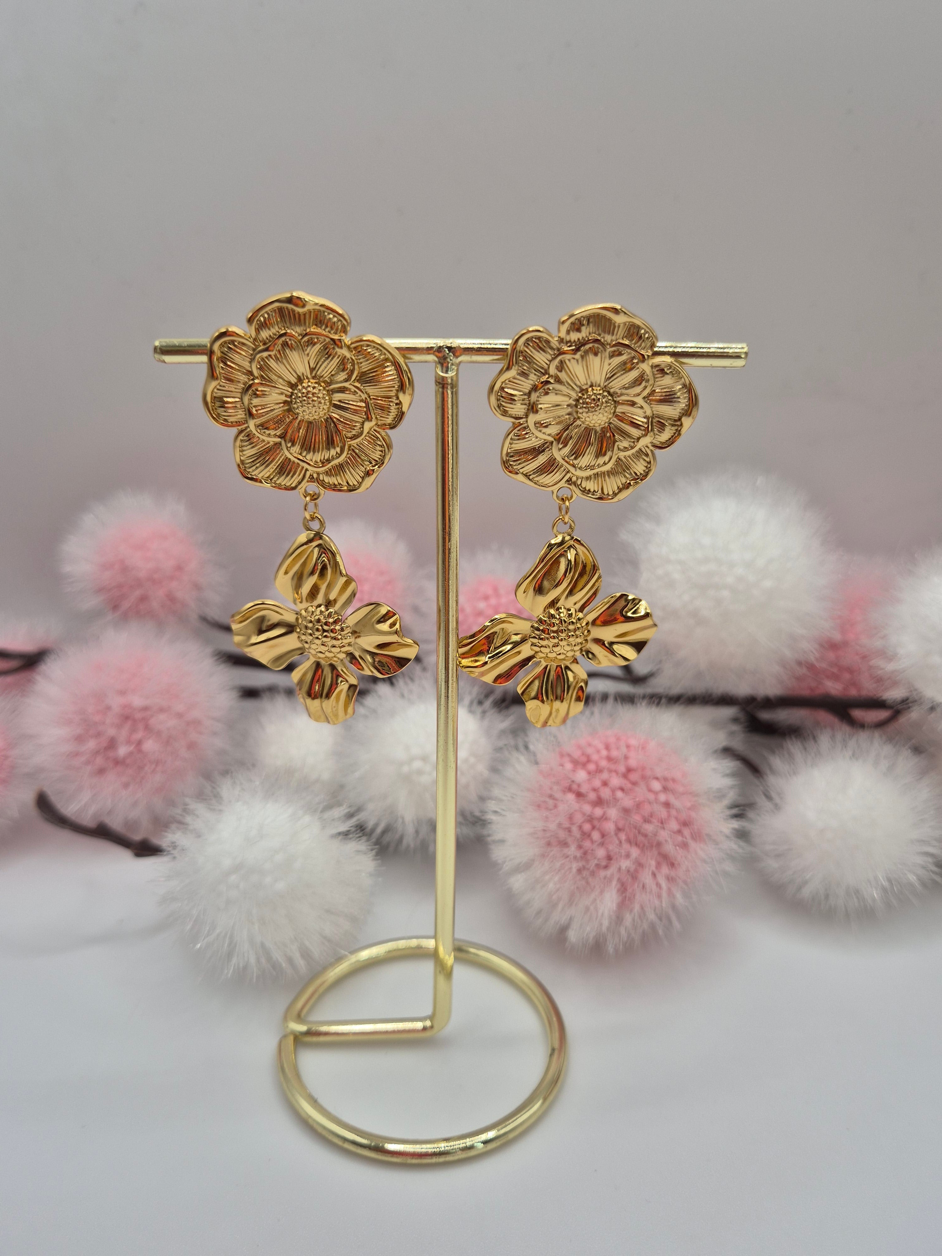 Boucles d’oreilles Valse des Fleurs