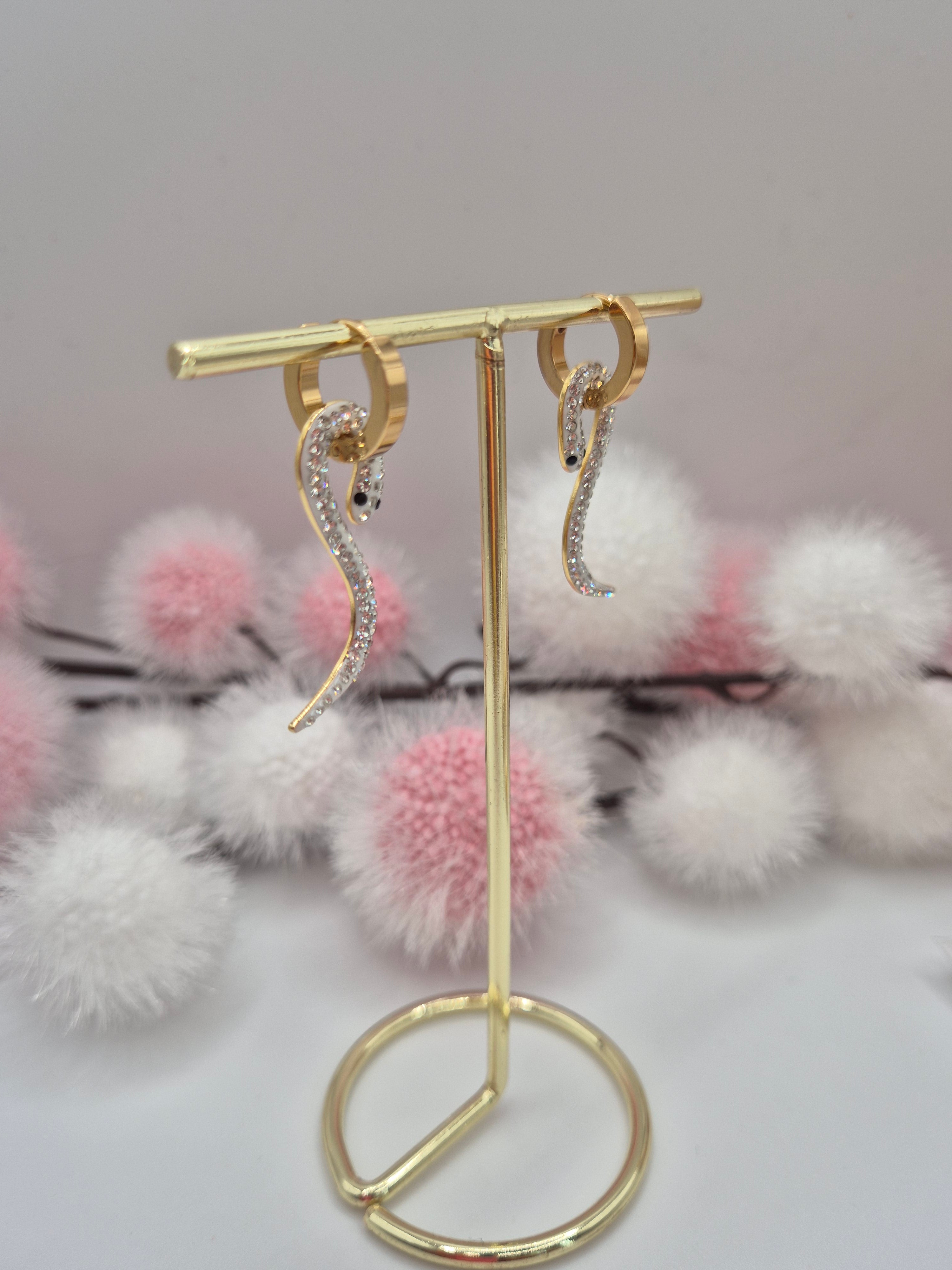 Boucles d’oreilles Snake