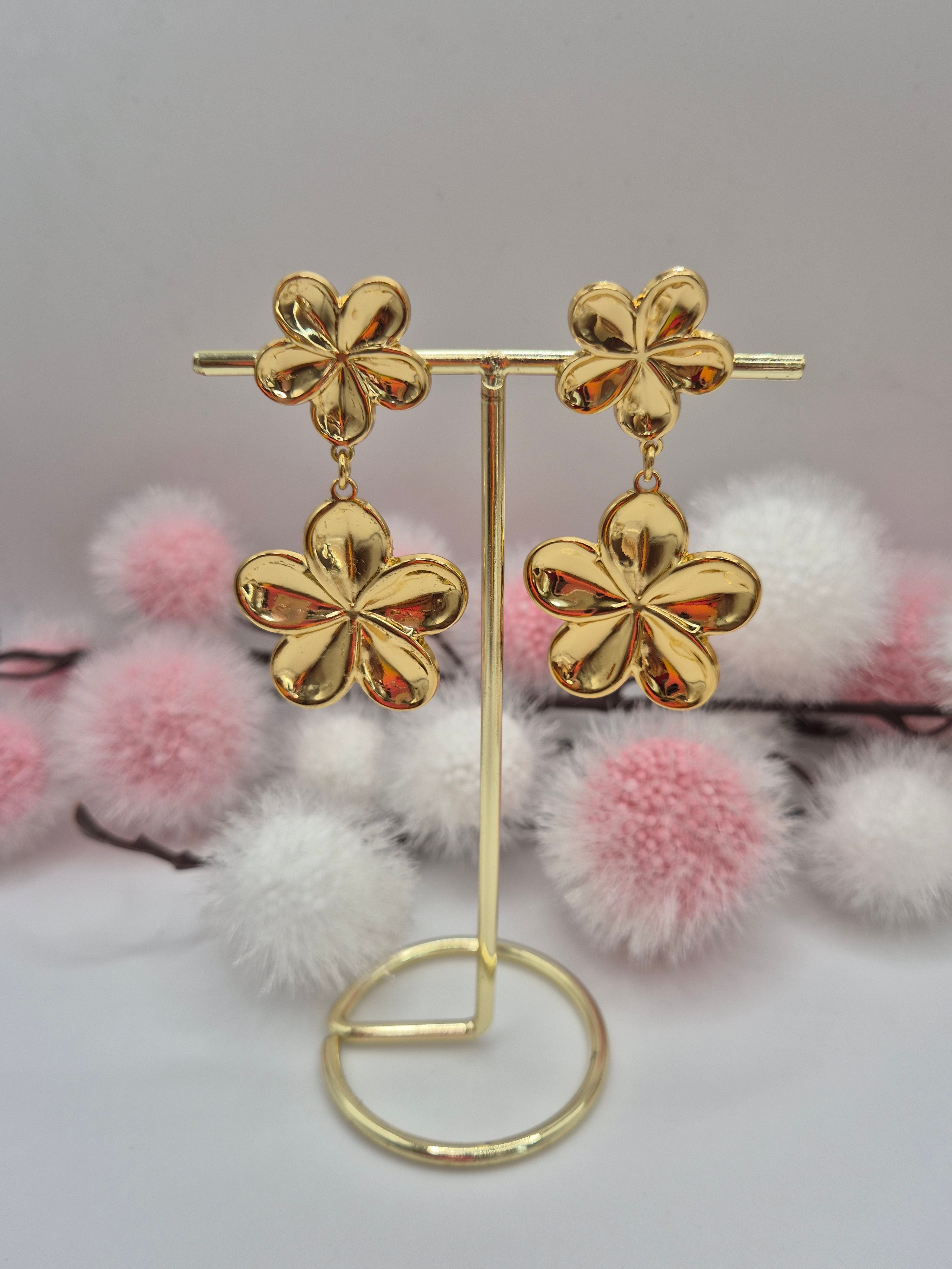 Boucles d’oreilles Fleur D'Aurore