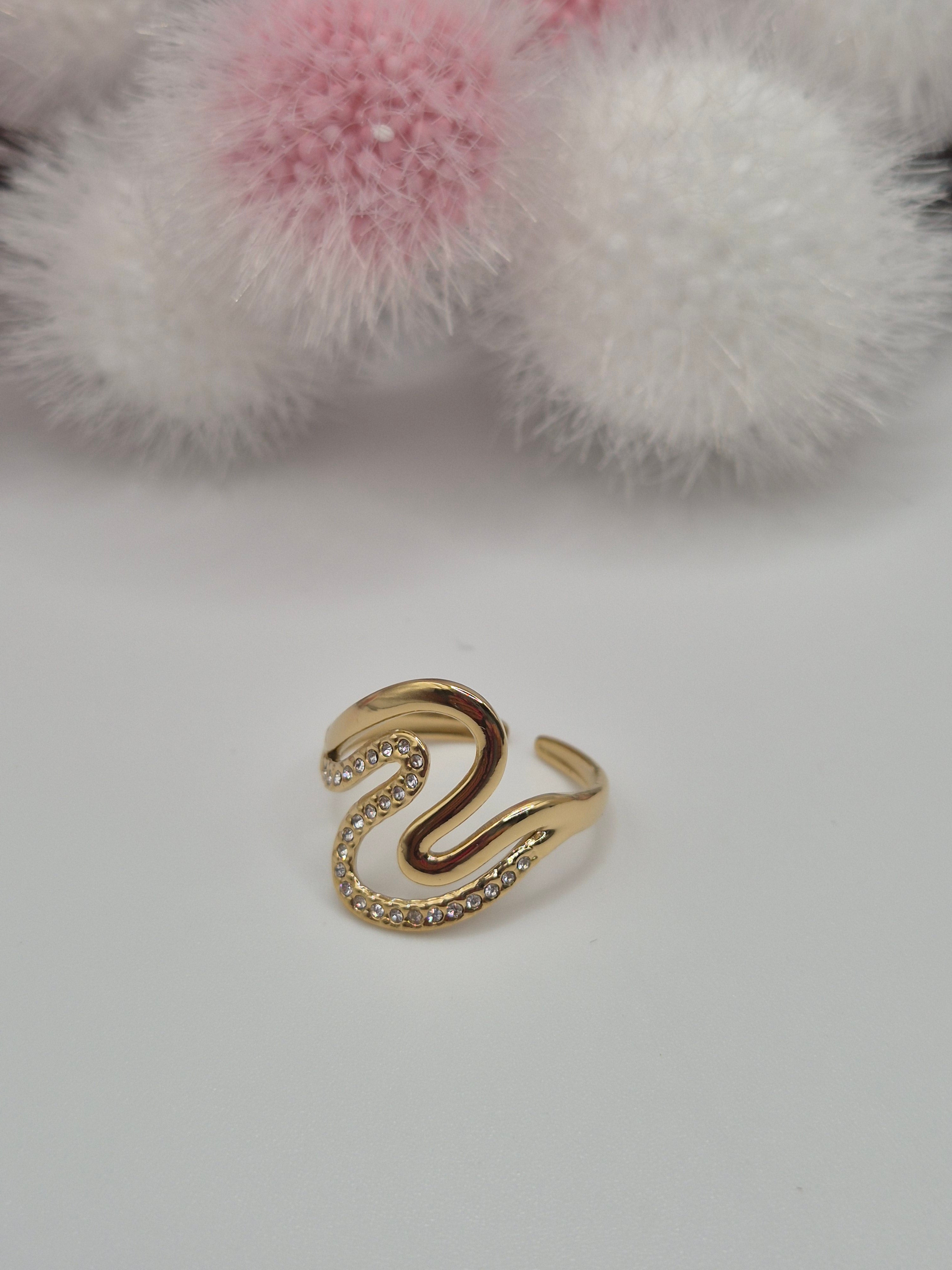 Bague Orée doré