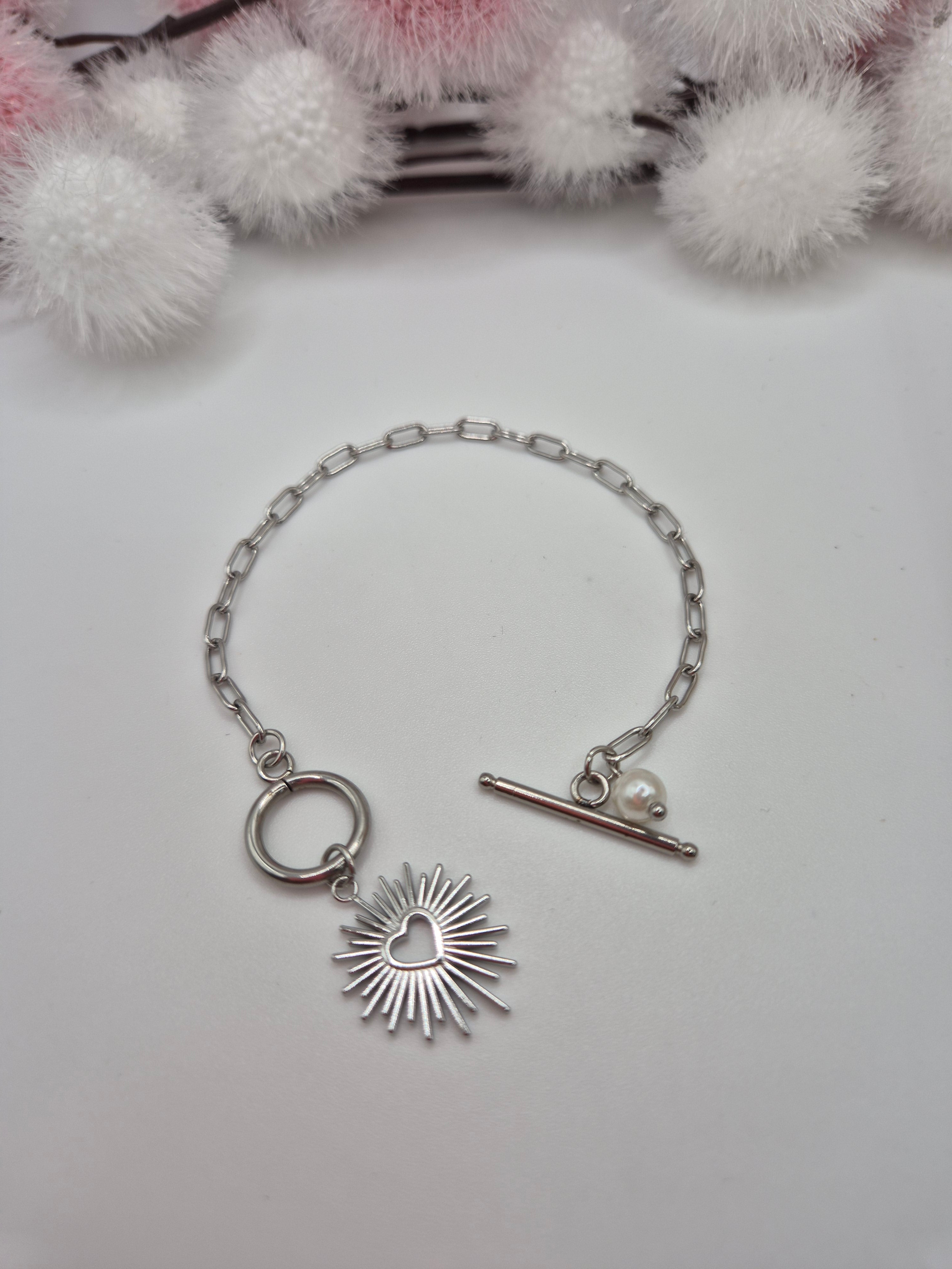 Bracelet A La Belle Étoile Argenté