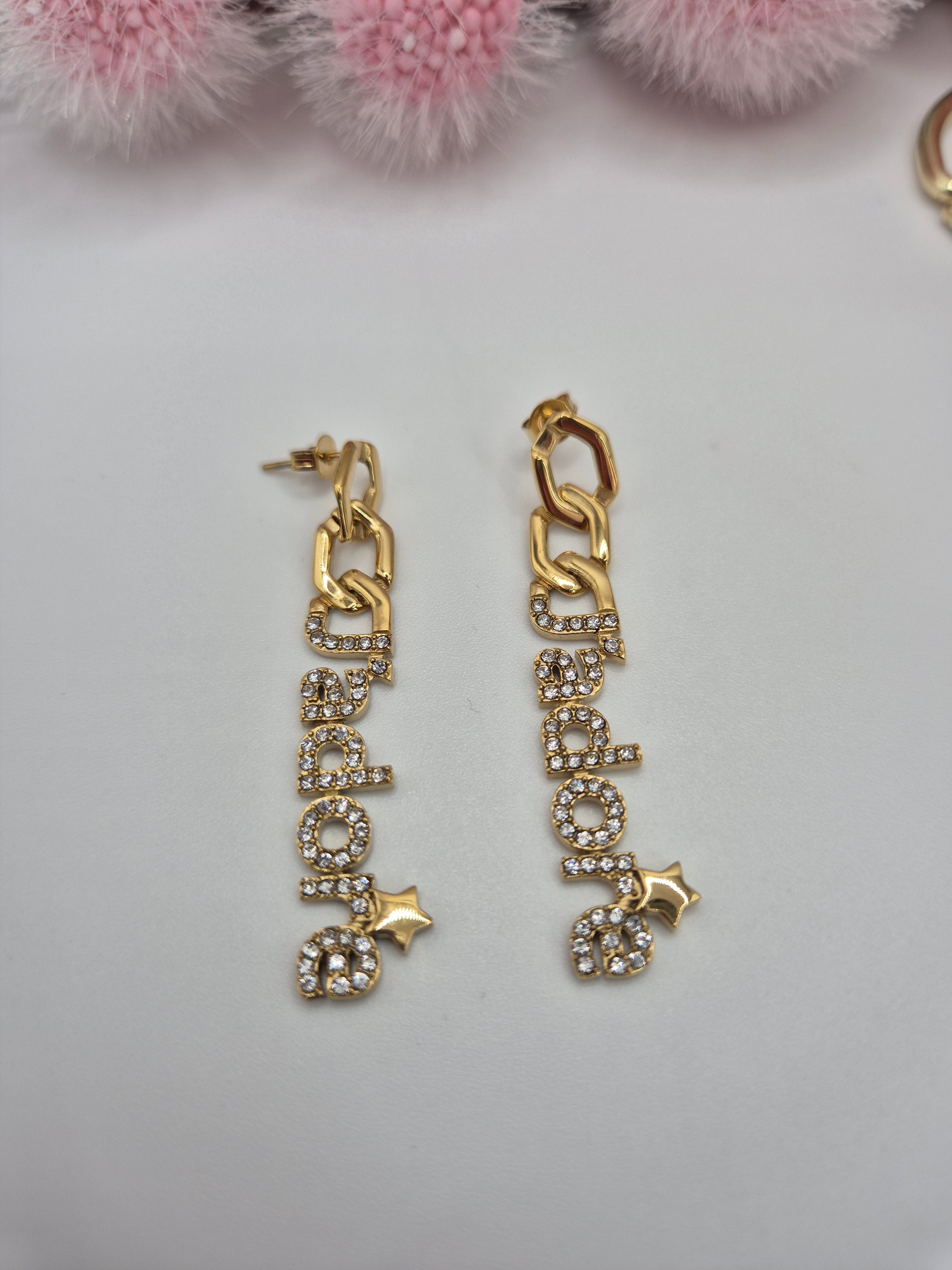 Boucles d’oreilles Strass et Glamour