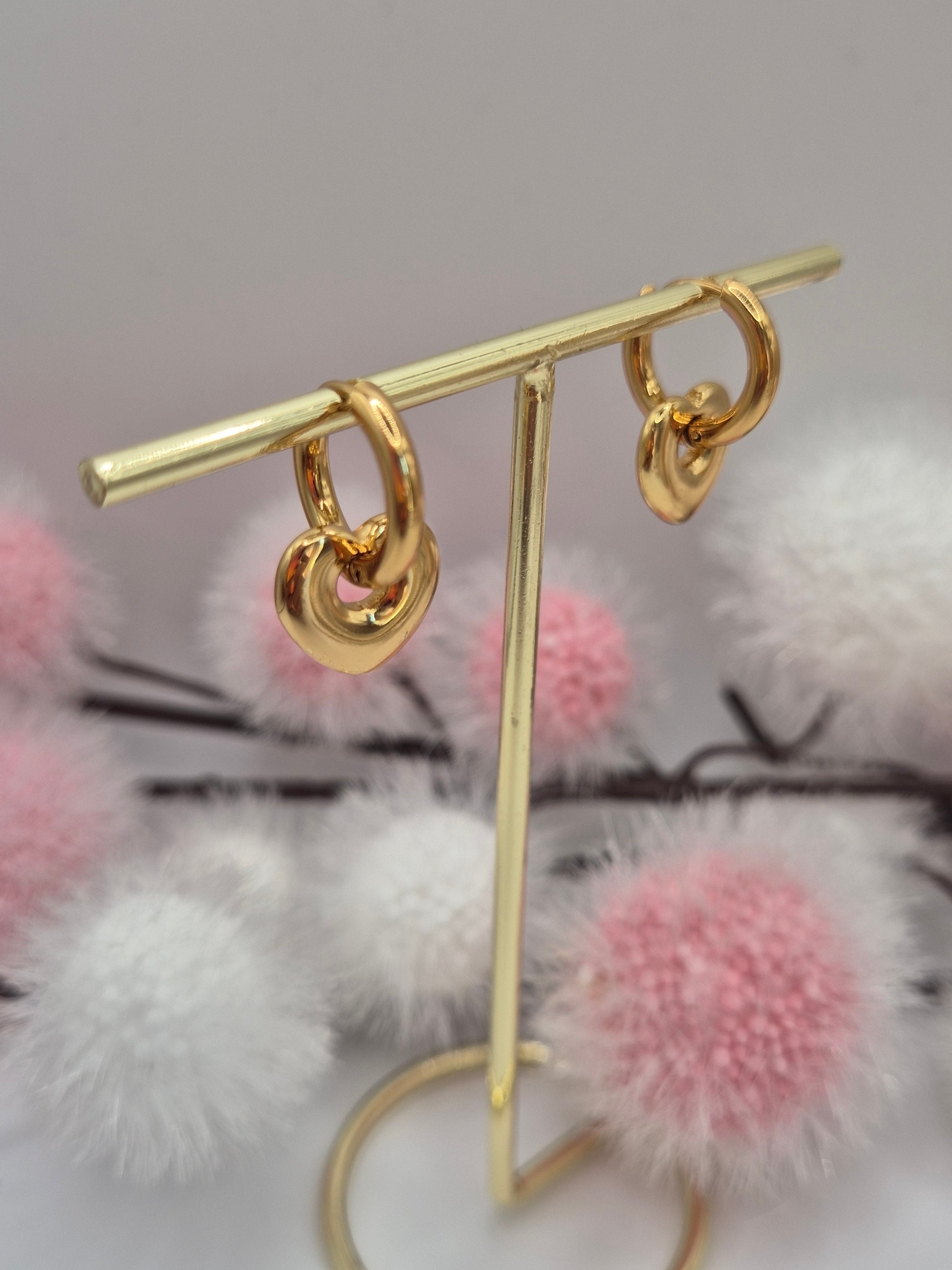 Boucles d’oreilles Jolie Coeur